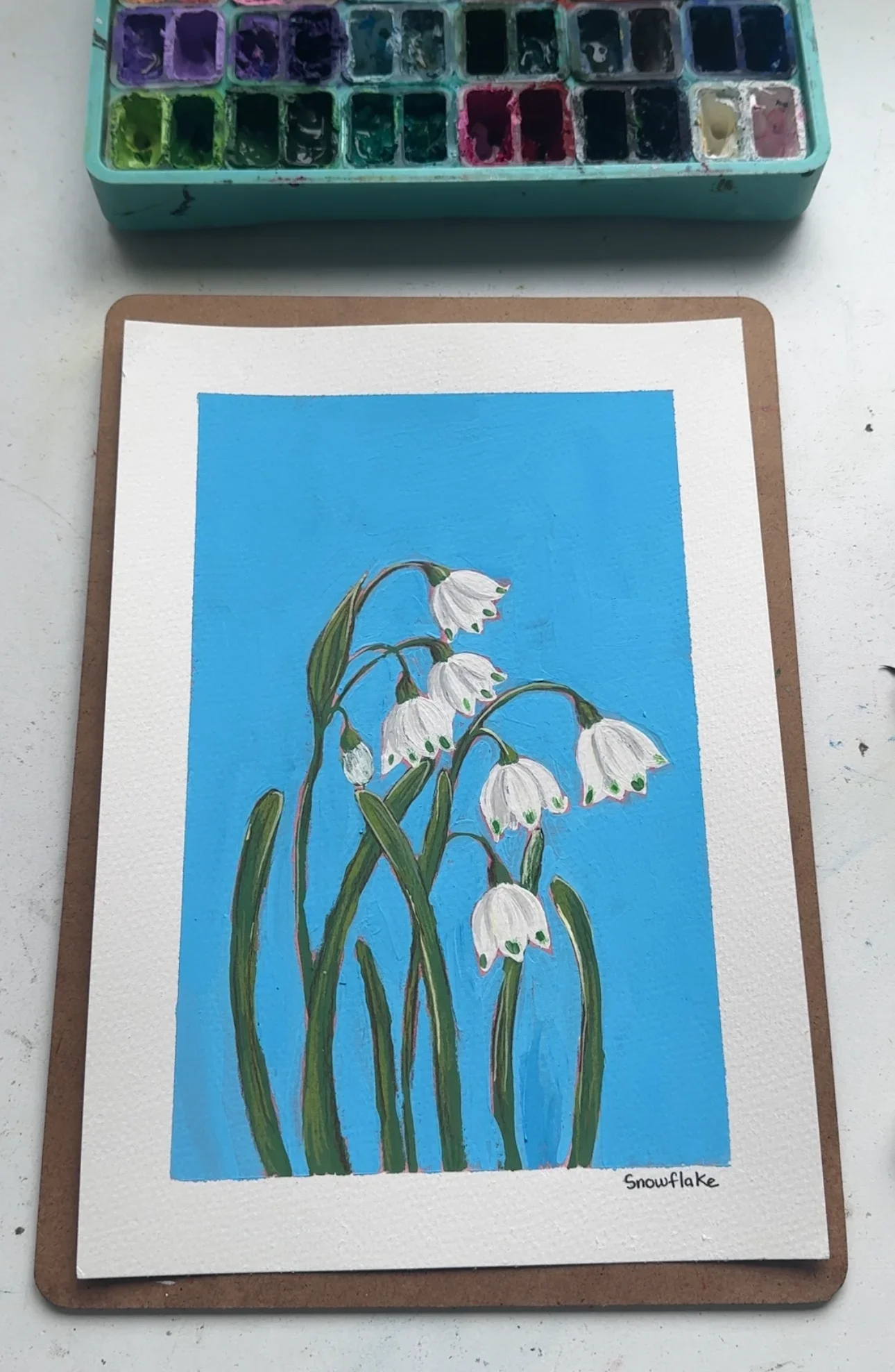 Snowdrop–Day 28