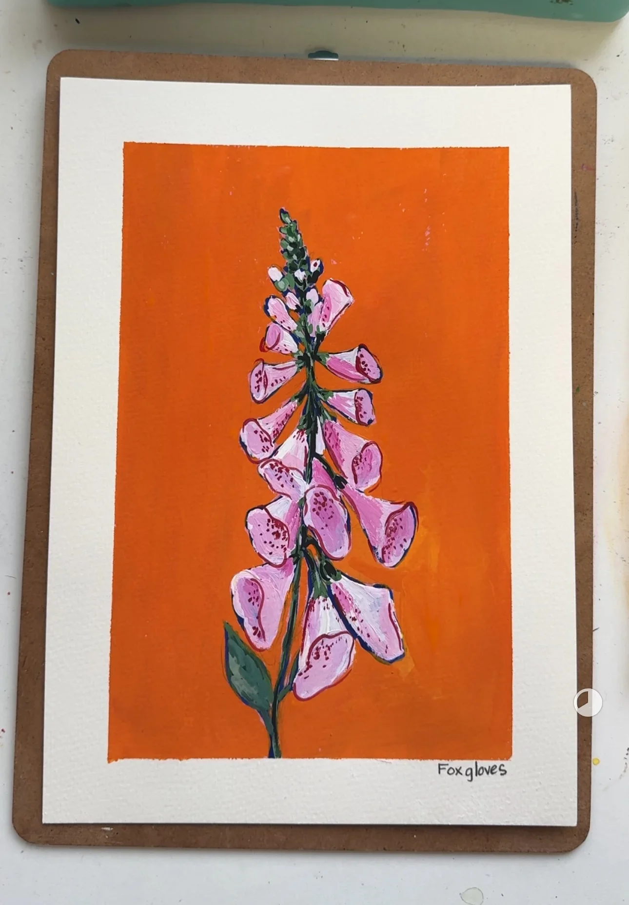 Foxgloves–Day 54