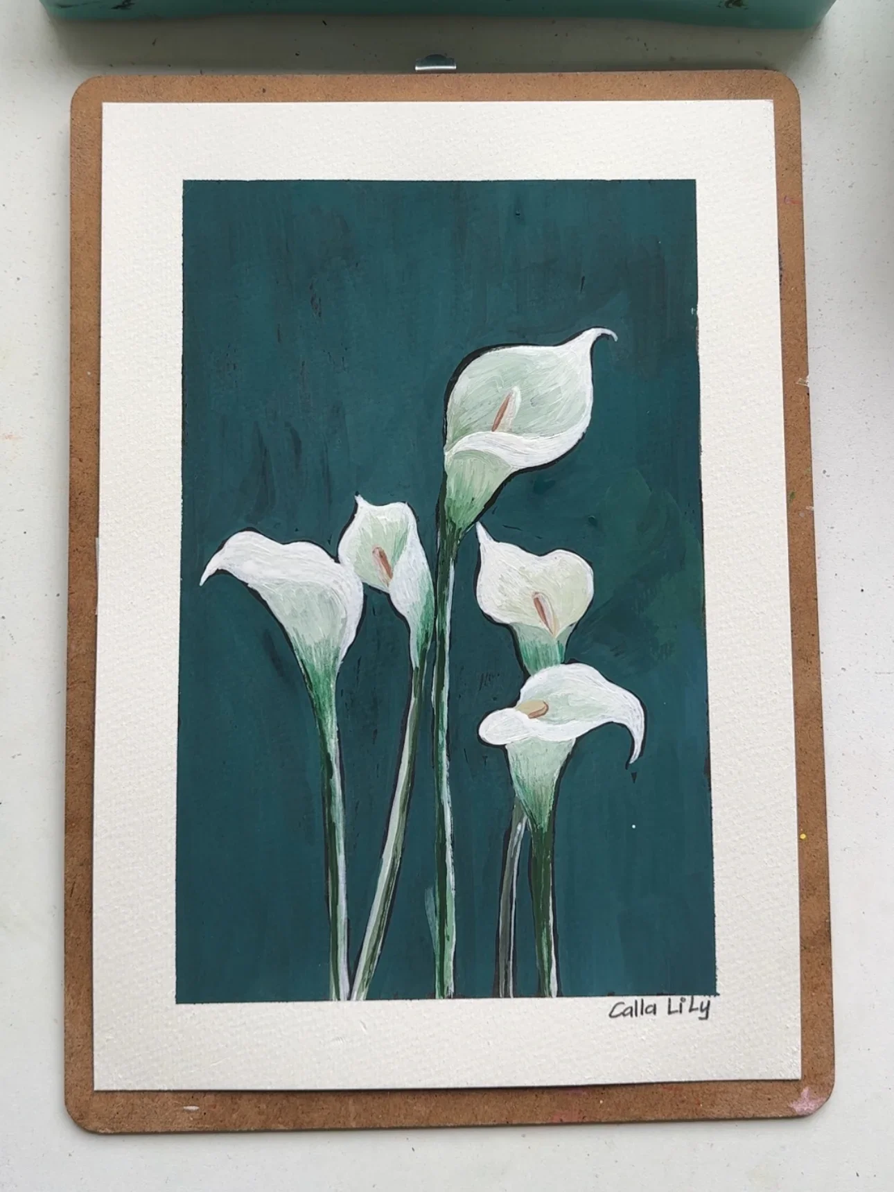 Calla Lily–Day 68