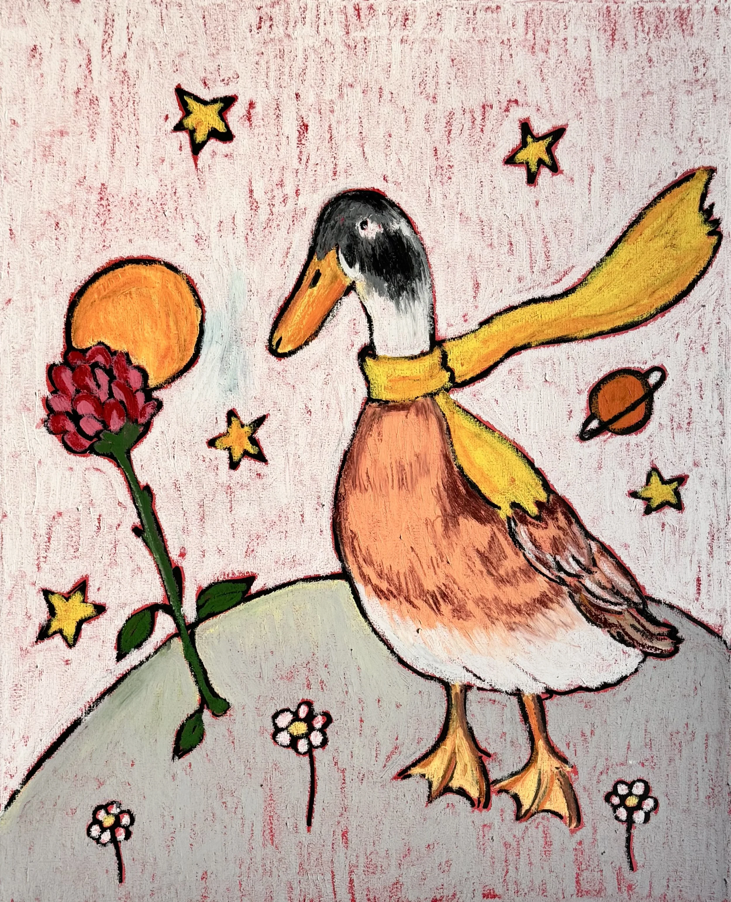The LIttle Prince Duck Print