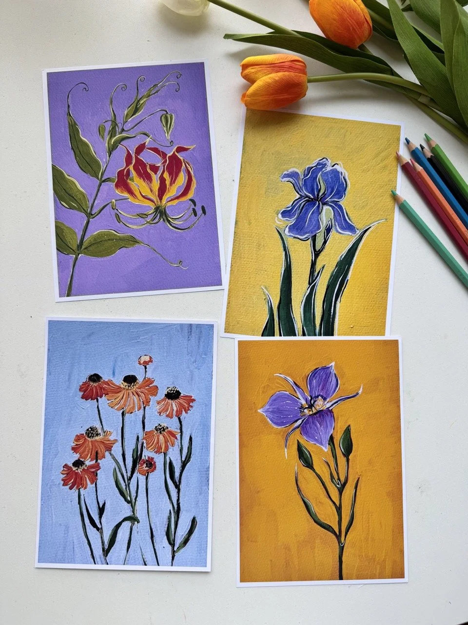100 FLowers Prints