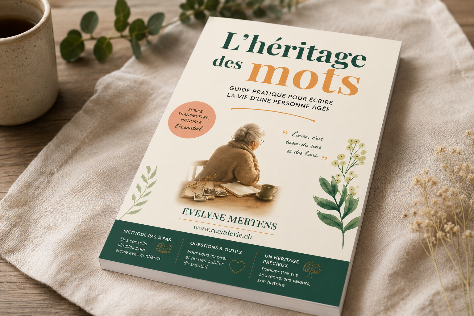 L'Héritage des mots : le premier guide d'Evelyne est disponible