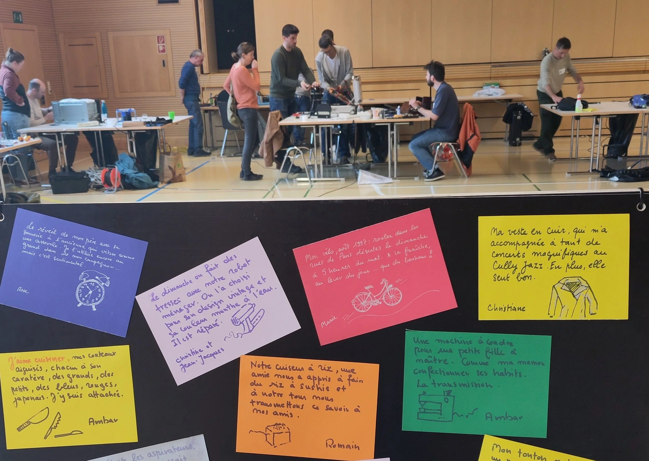 Recueillir des récits lors d’un «&nbsp;Repair Café&nbsp;»