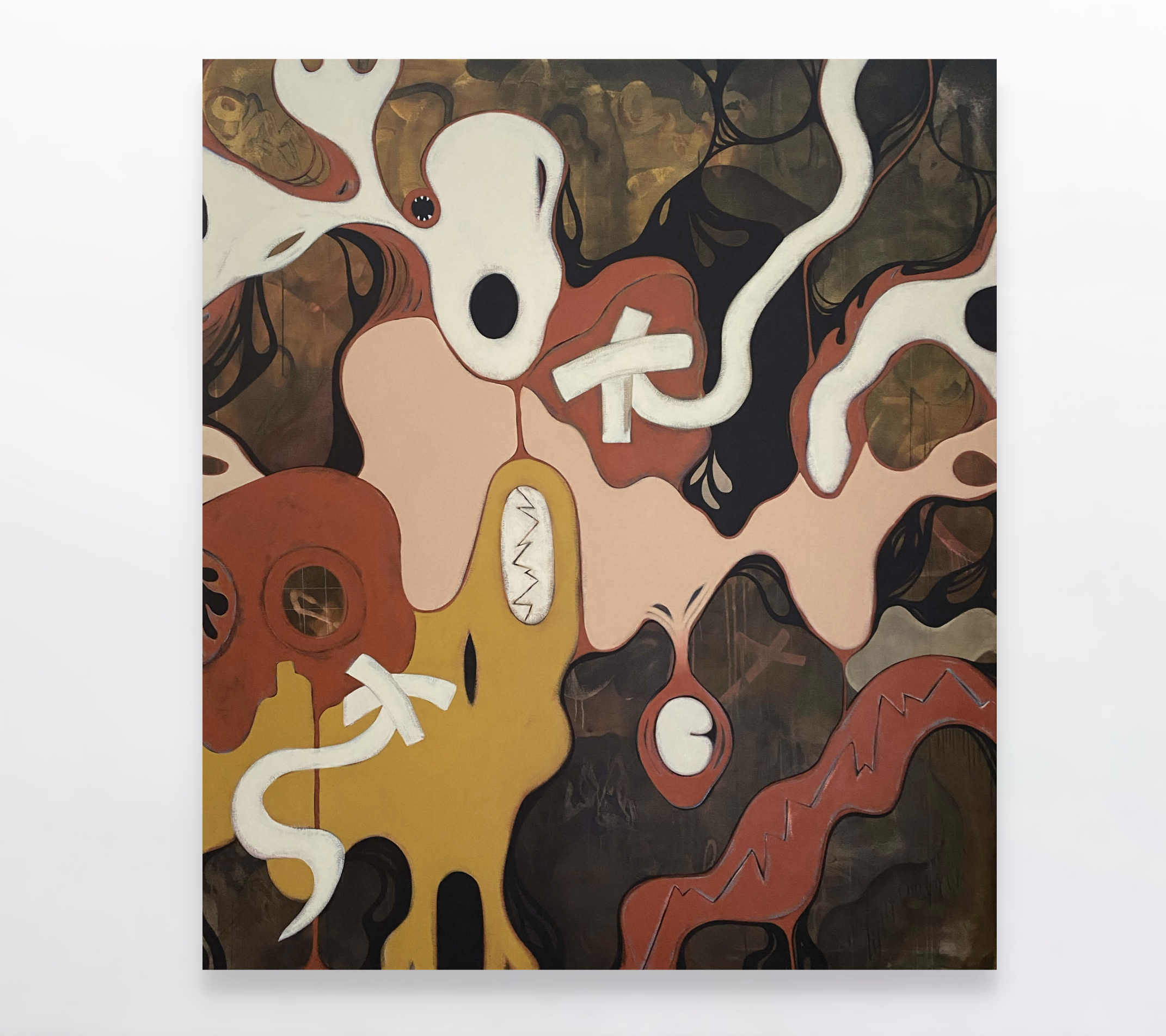 SEASON OF THE WITCH #17 (2022), Acrylic on canvas, 200 x 170 cm, £2000
