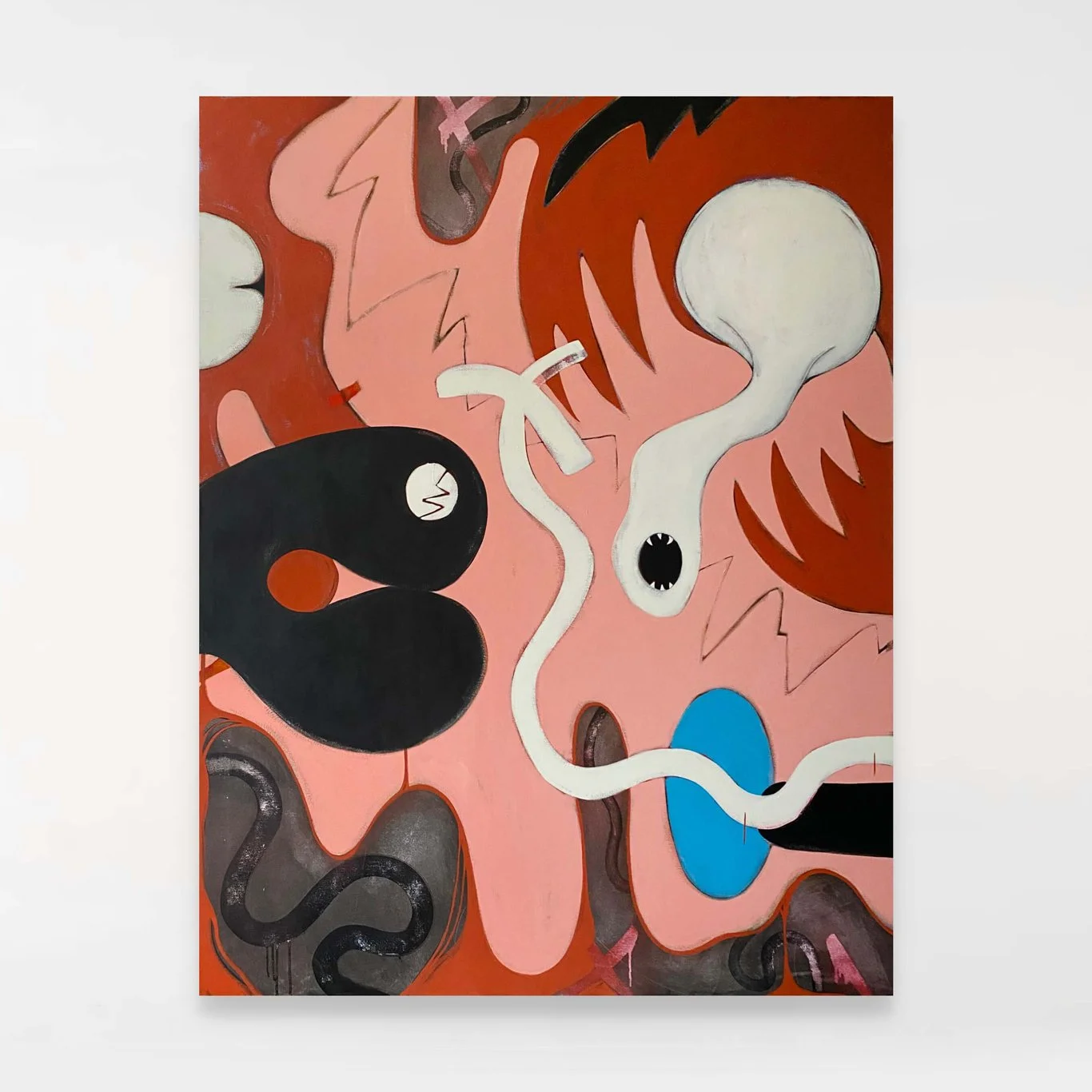 SEASON OF THE WITCH #9 (2022), Acrylic on canvas, 170 x 140 cm, £2000
