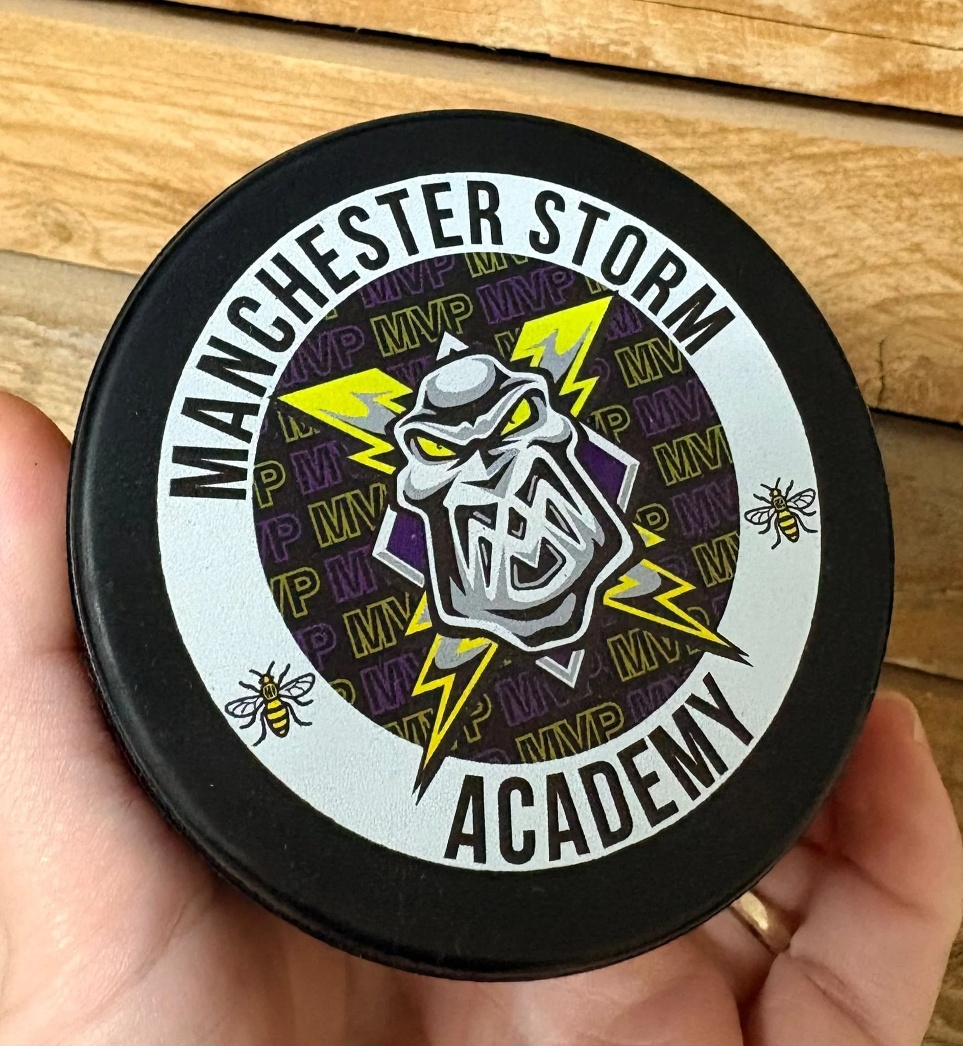 Printed Ice Hockey Puck