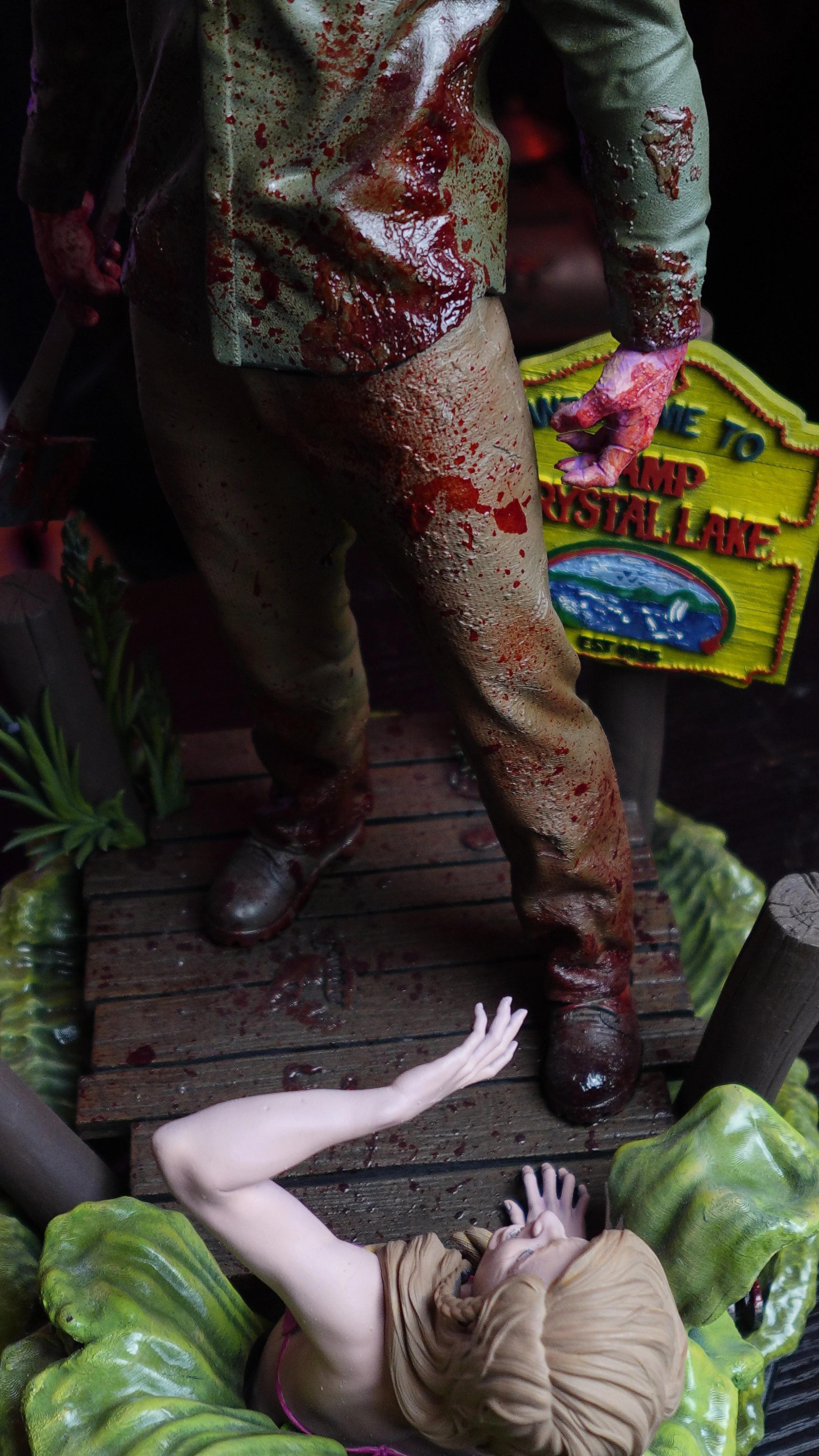 Jason Voorhees 3d Printed Model from Friday the 13th.