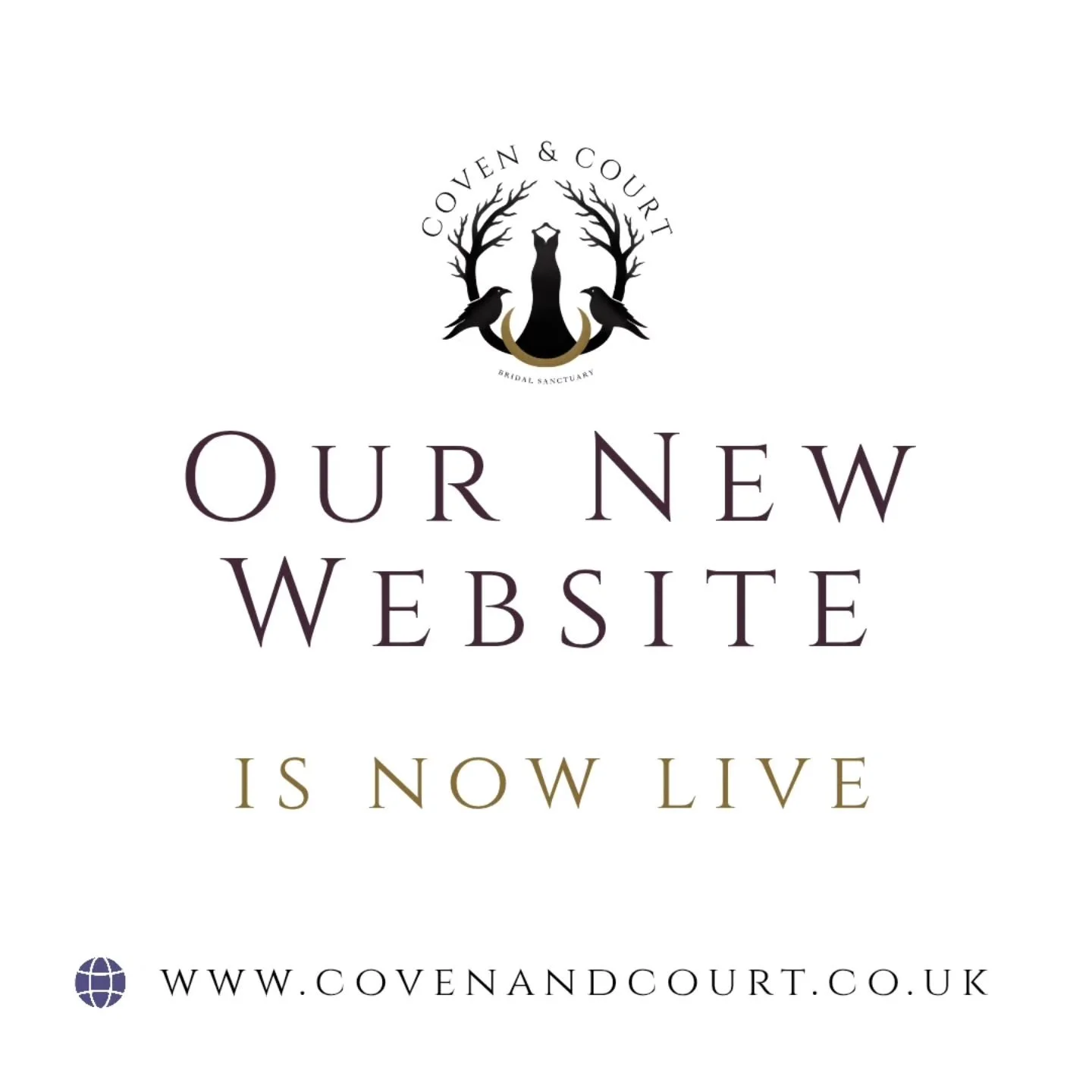 Thank fuck for that!
The new website is live 🙌
After losing my temper multiple times, writing a blog post and being a midges dick away from outsourcing it, the new website is live. 
Any and all feedback welcome 🖤🌙✨️

#new #covenandcourt #website #
