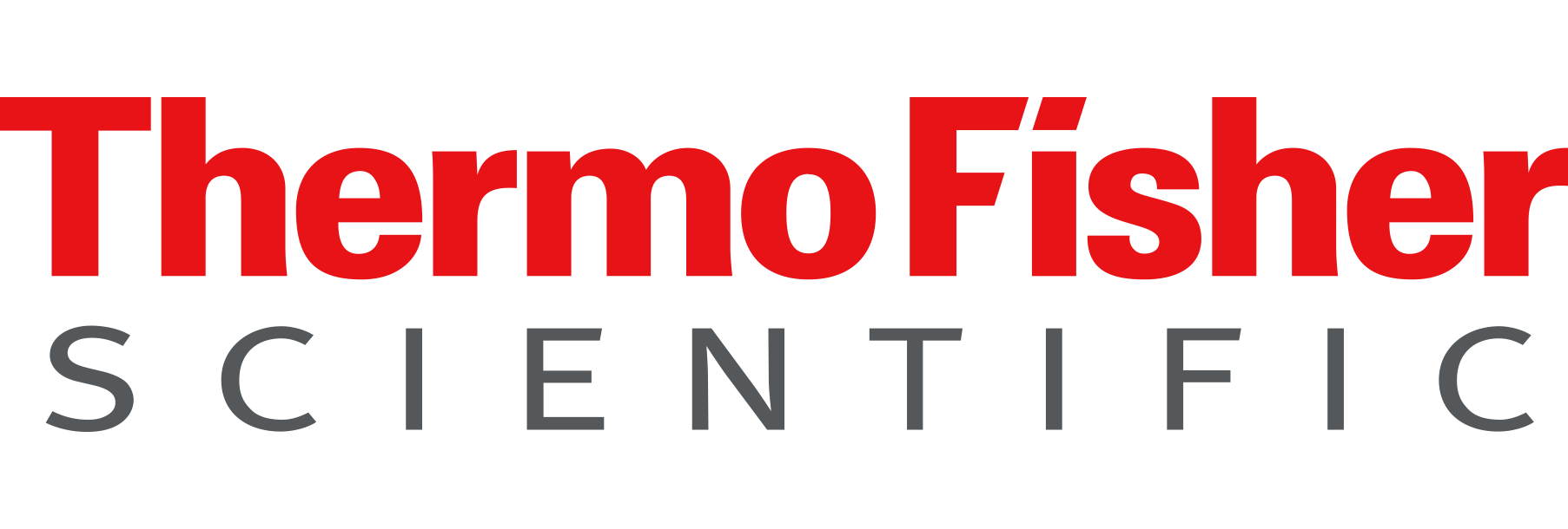 Thermo Fisher Scientific logo with the words 'Thermo Fisher' in red and 'SCIENTIFIC' in gray.