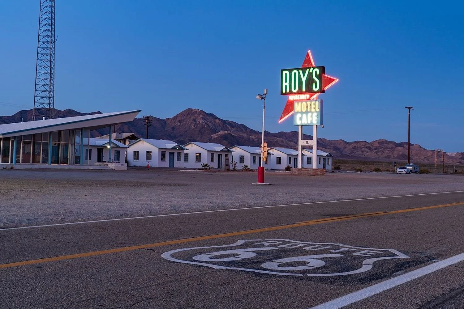 Route 66 at Roy's