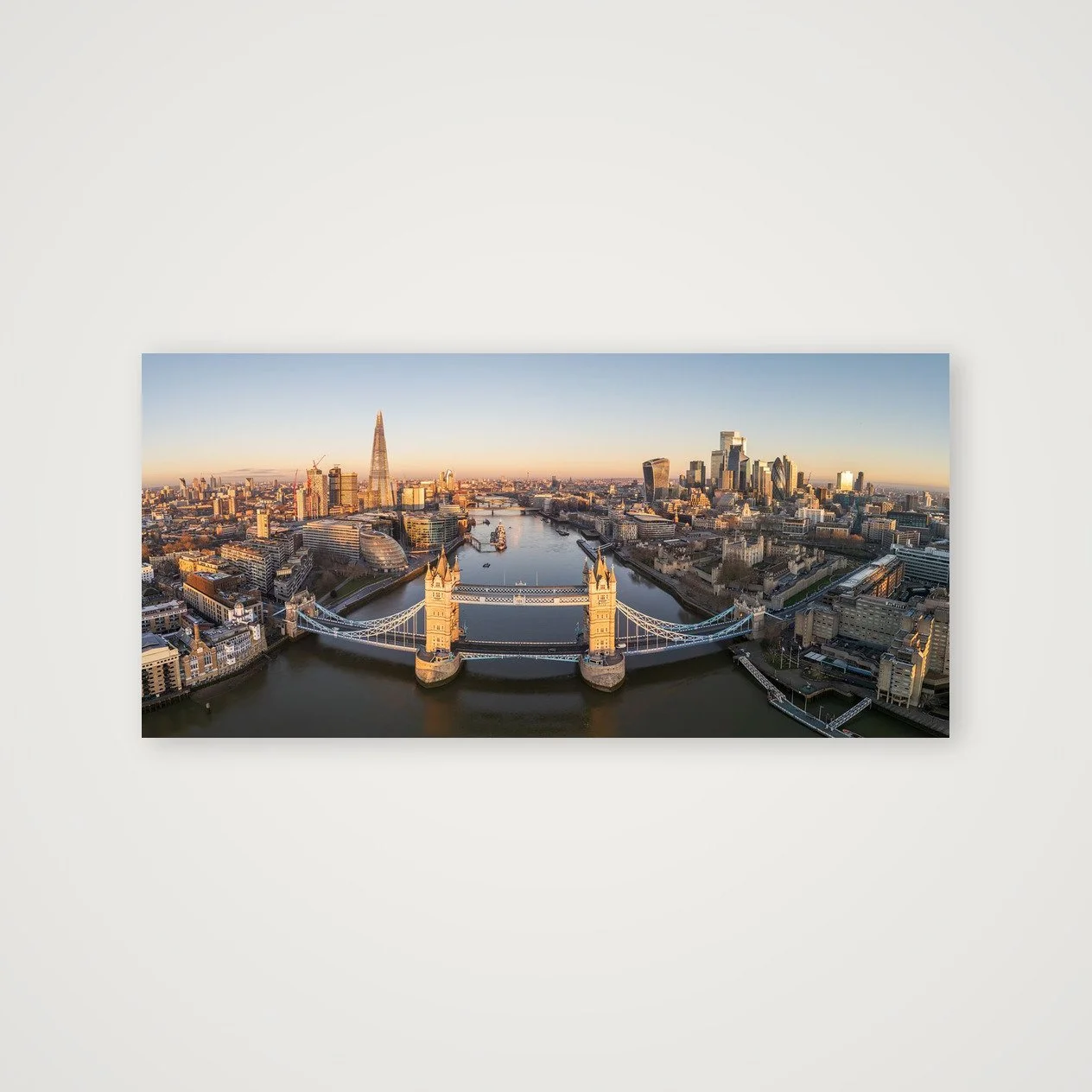 Sunrise over London