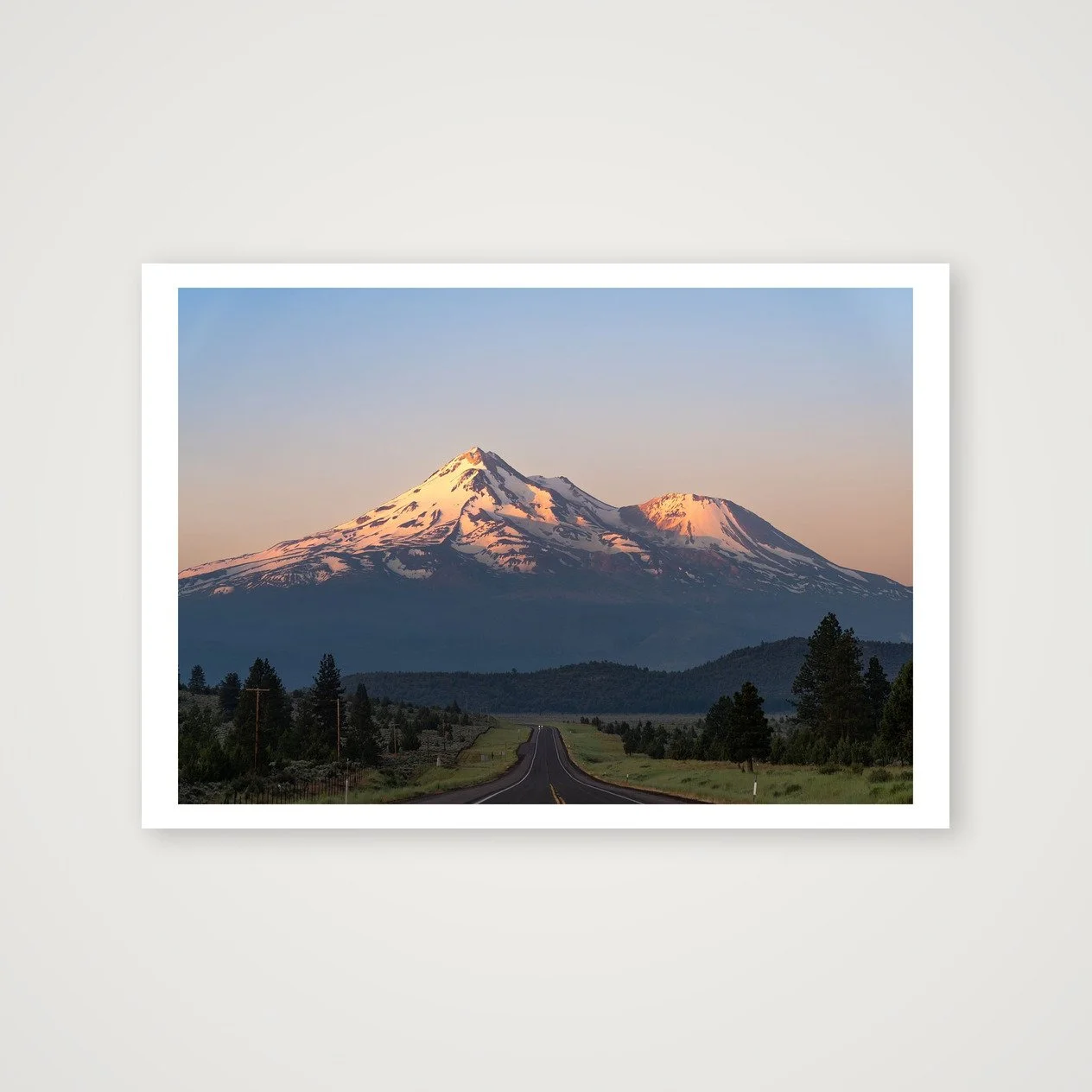 Mount Shasta at Dawn