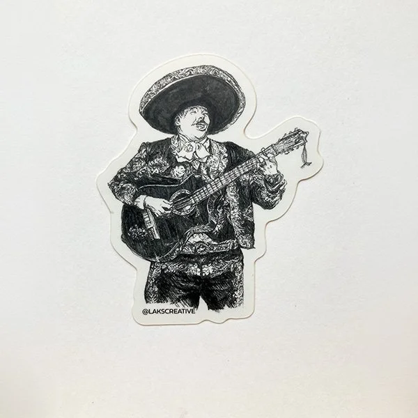 "Guitarrón" sticker