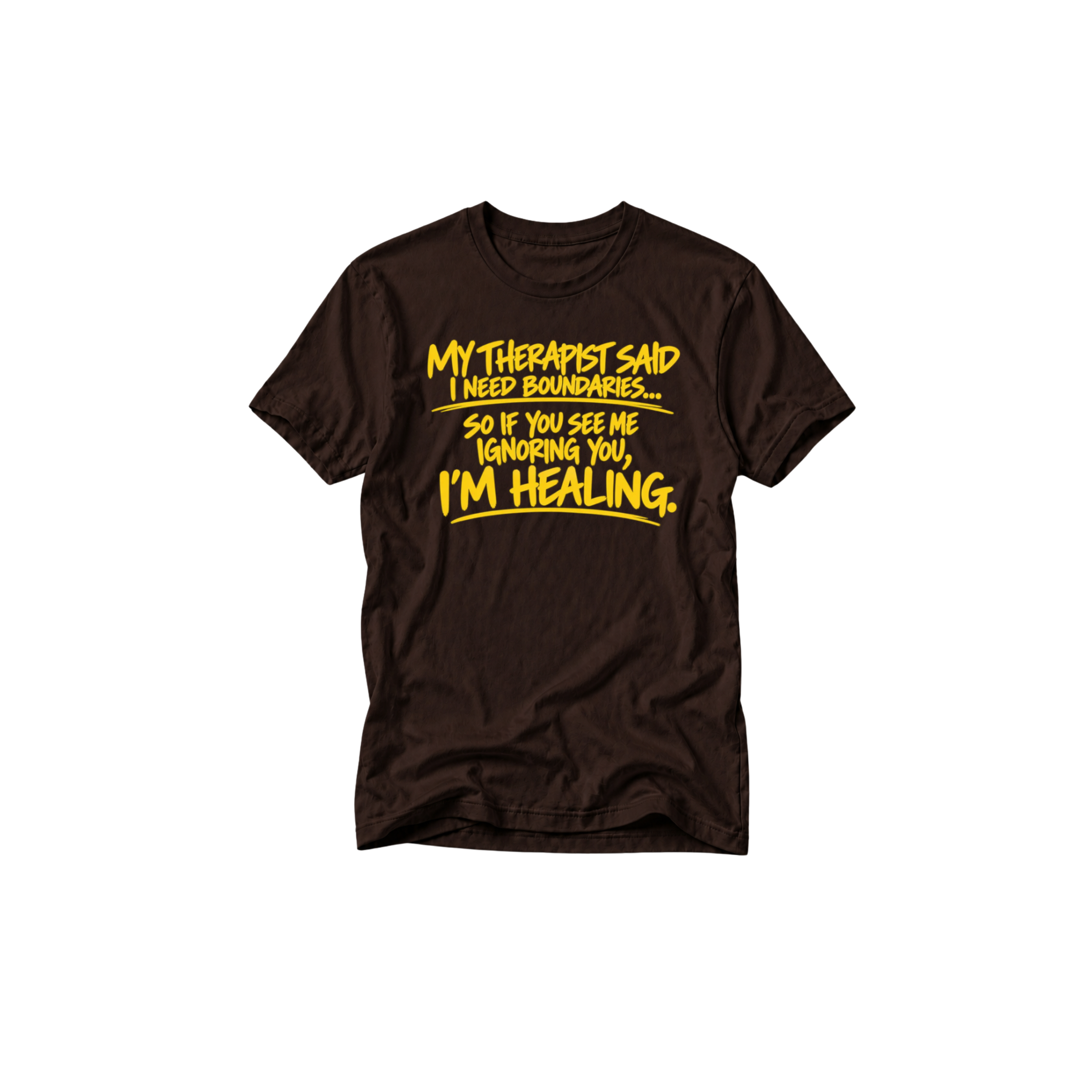 My Therapist Said I Need Boundaries Graphic T-Shirt