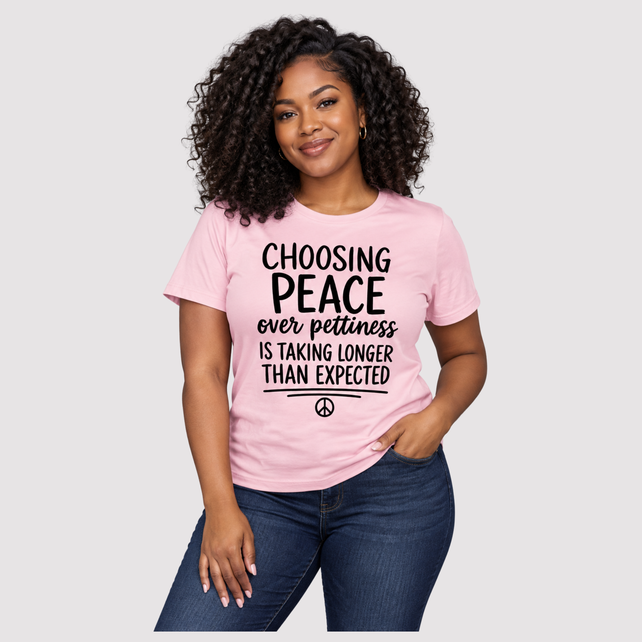 Choosing Peace Over Pettiness Graphic T-Shirt