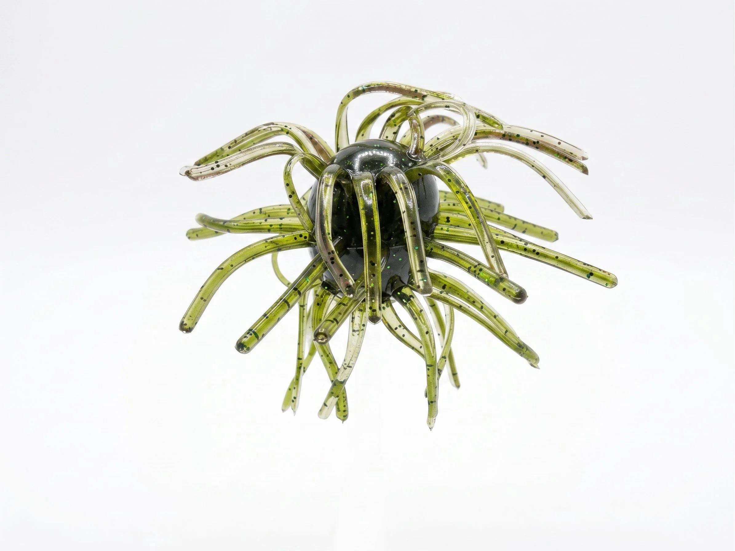 Green Pumpkin Black Pepper 2.5" and 4" Sweet Gum Urchin 3 Pack