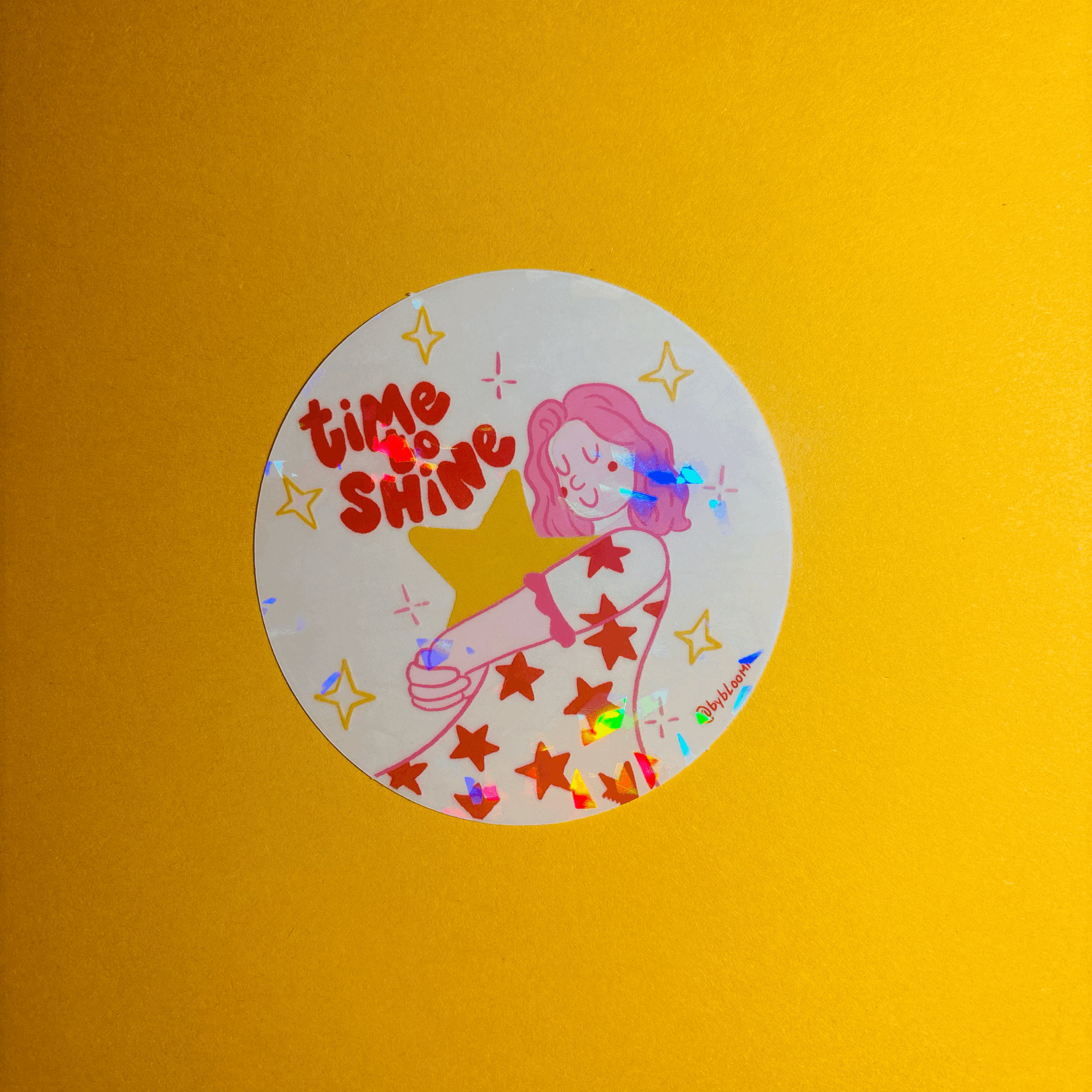 Sticker Time to shine