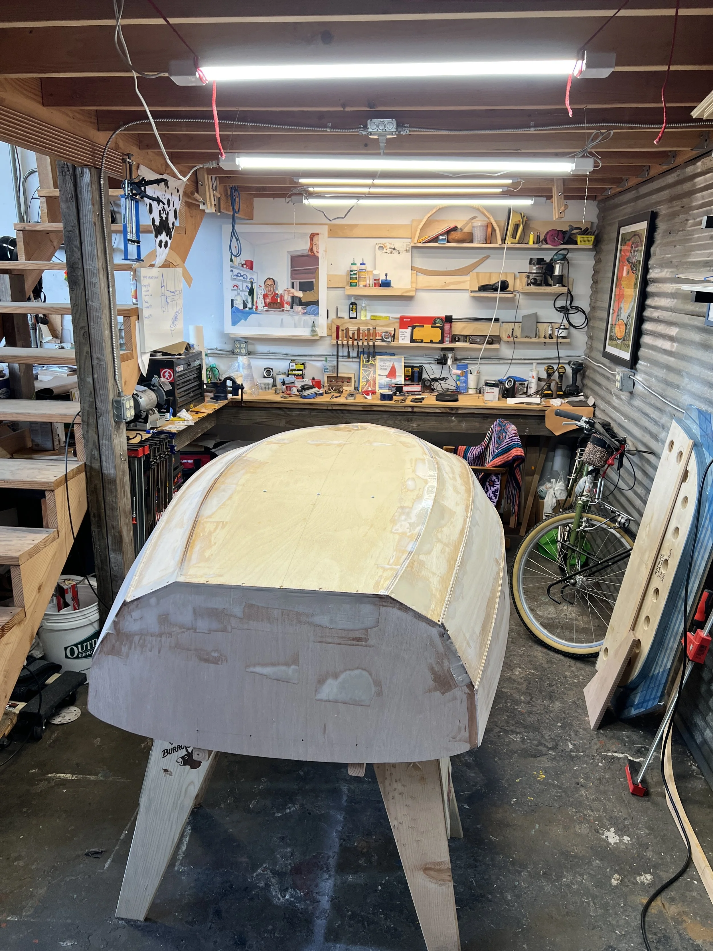 One more sheer plank to go