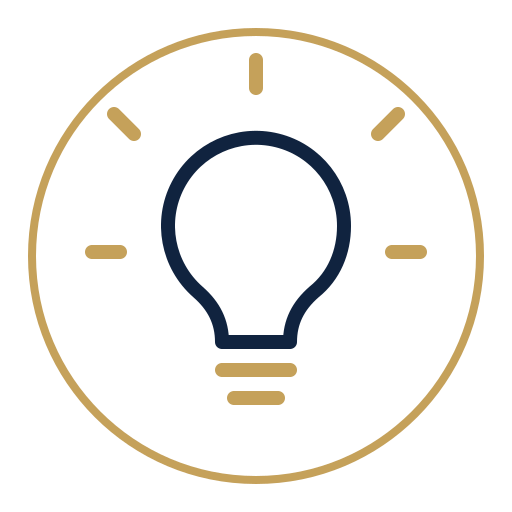 Lightbulb representing innovation