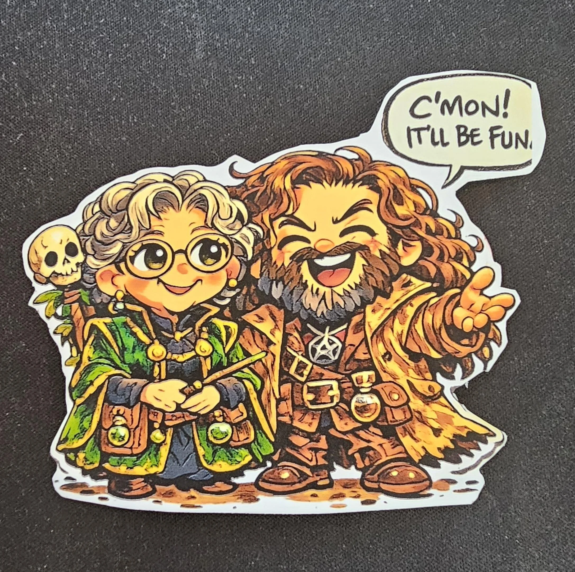 Adventure Awaits! Sticker