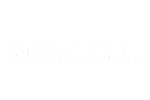 The text 'Women's Health' in white letters on a black background.