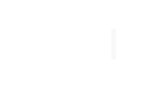 Google logo on a black background