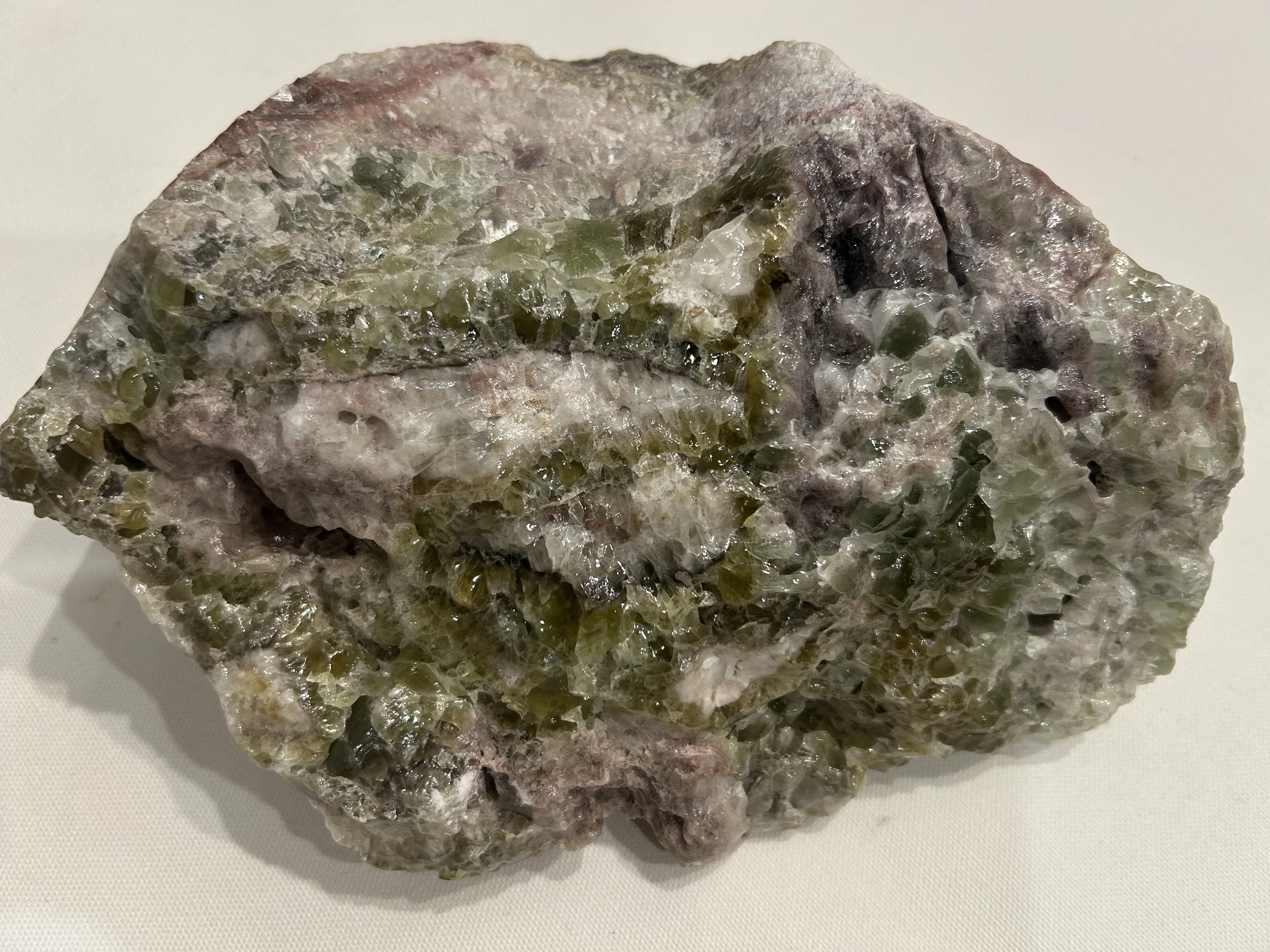 Mixed Color Mexican Calcite Specimen