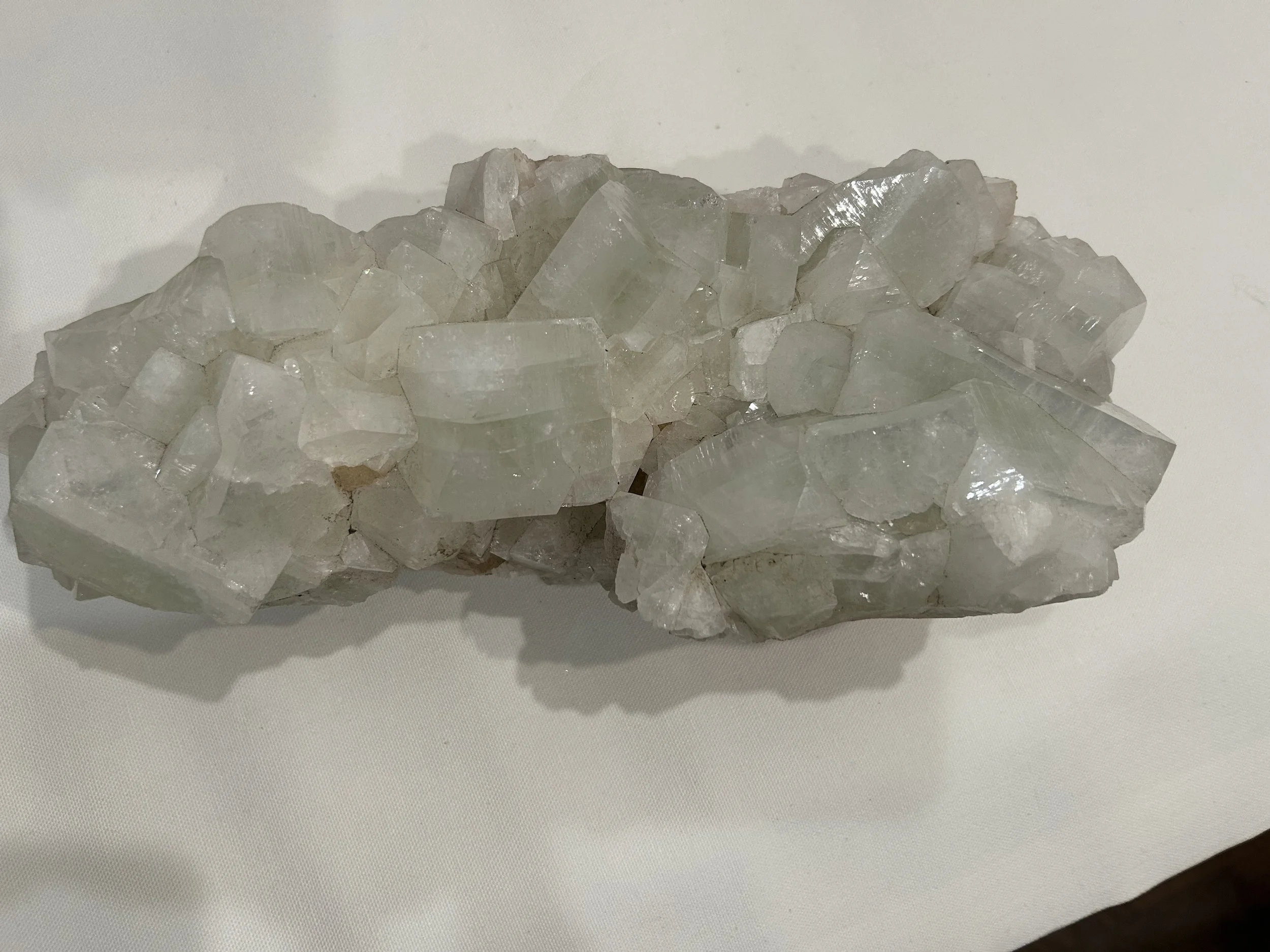 Pale Green Apophylite Specimen