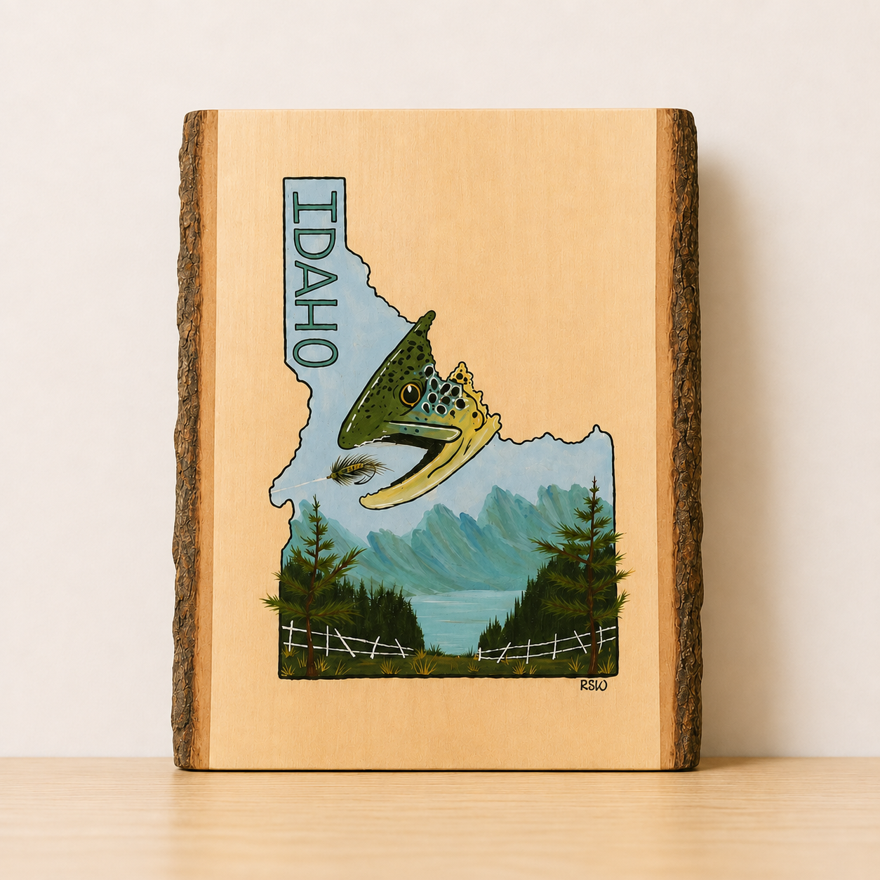 Custom Live-Edge Wood Pieces