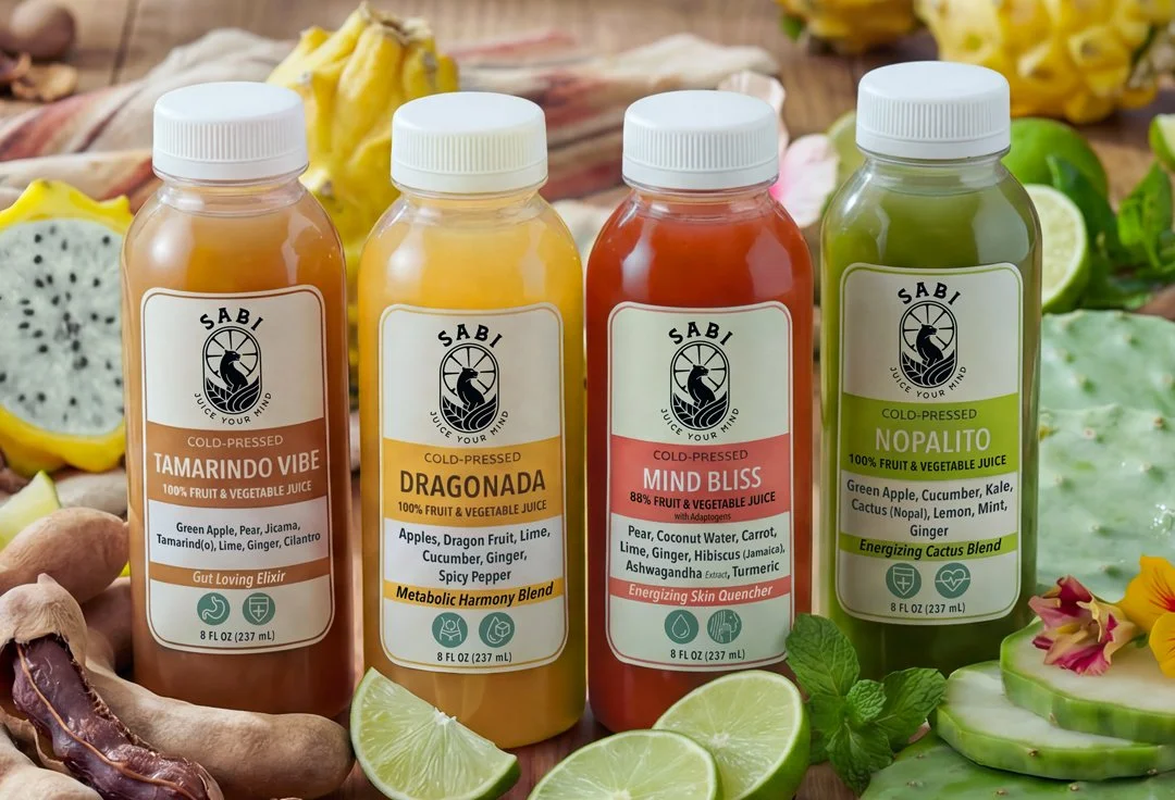 Sabi Juice | Brand Identity + Visual System
