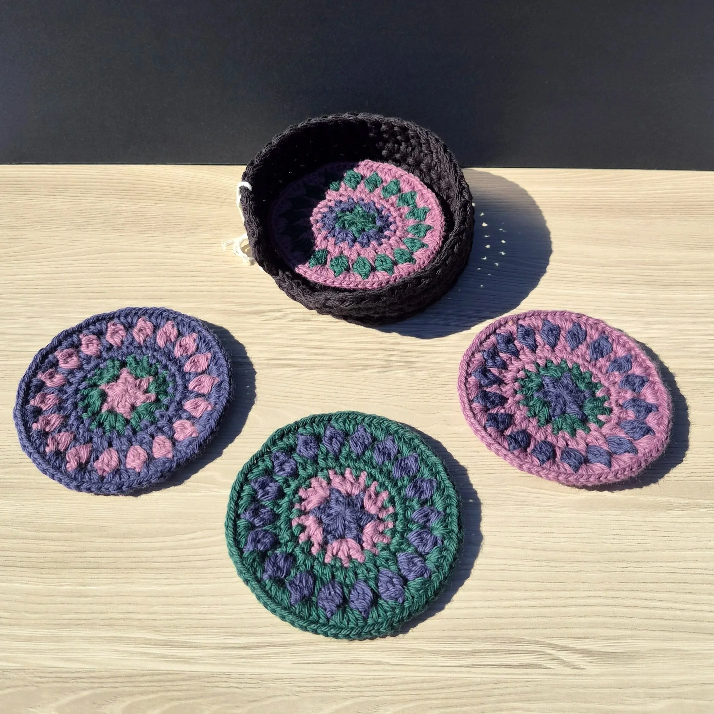 Mandala Coaster Set