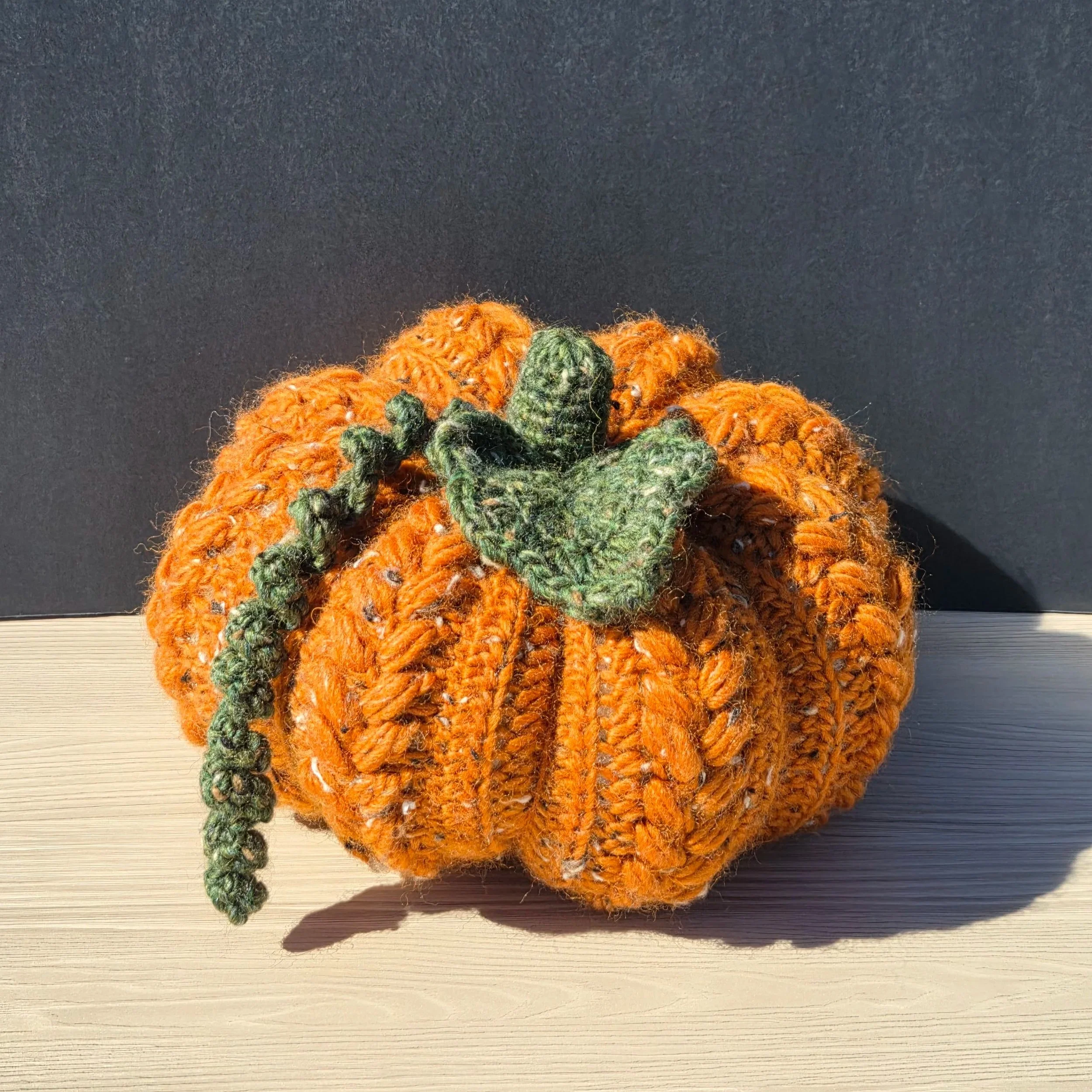 Wool Tweed Pumpkin