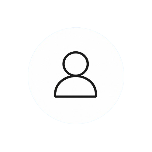 Generic user profile icon with a circular outline and a simple person silhouette inside.