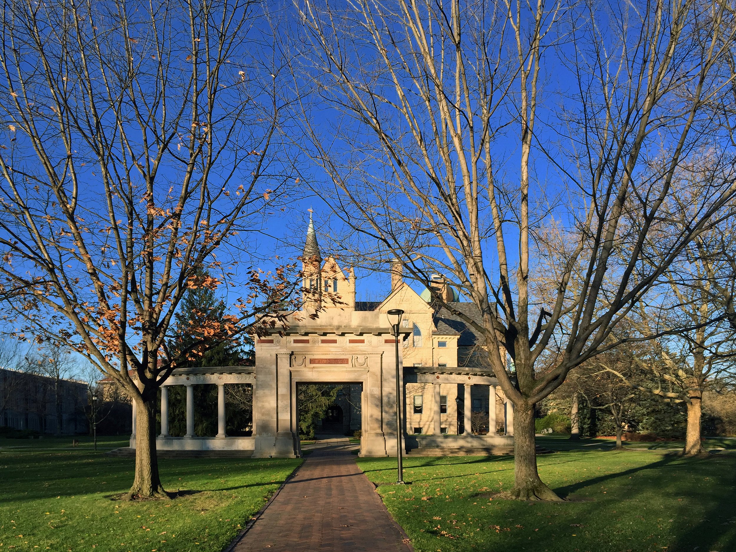 Oberlin College entrance