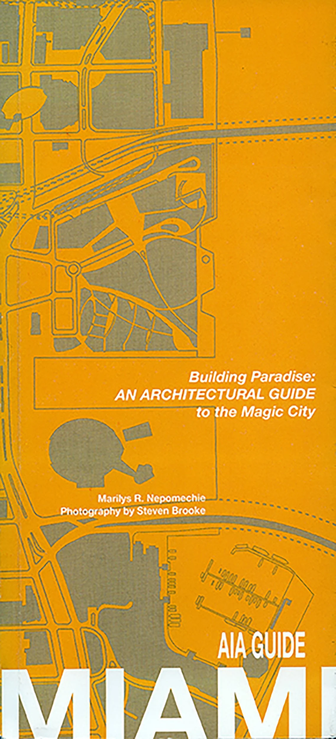 Book cover for the AIA Guide to Miami photography by Steven Brooke