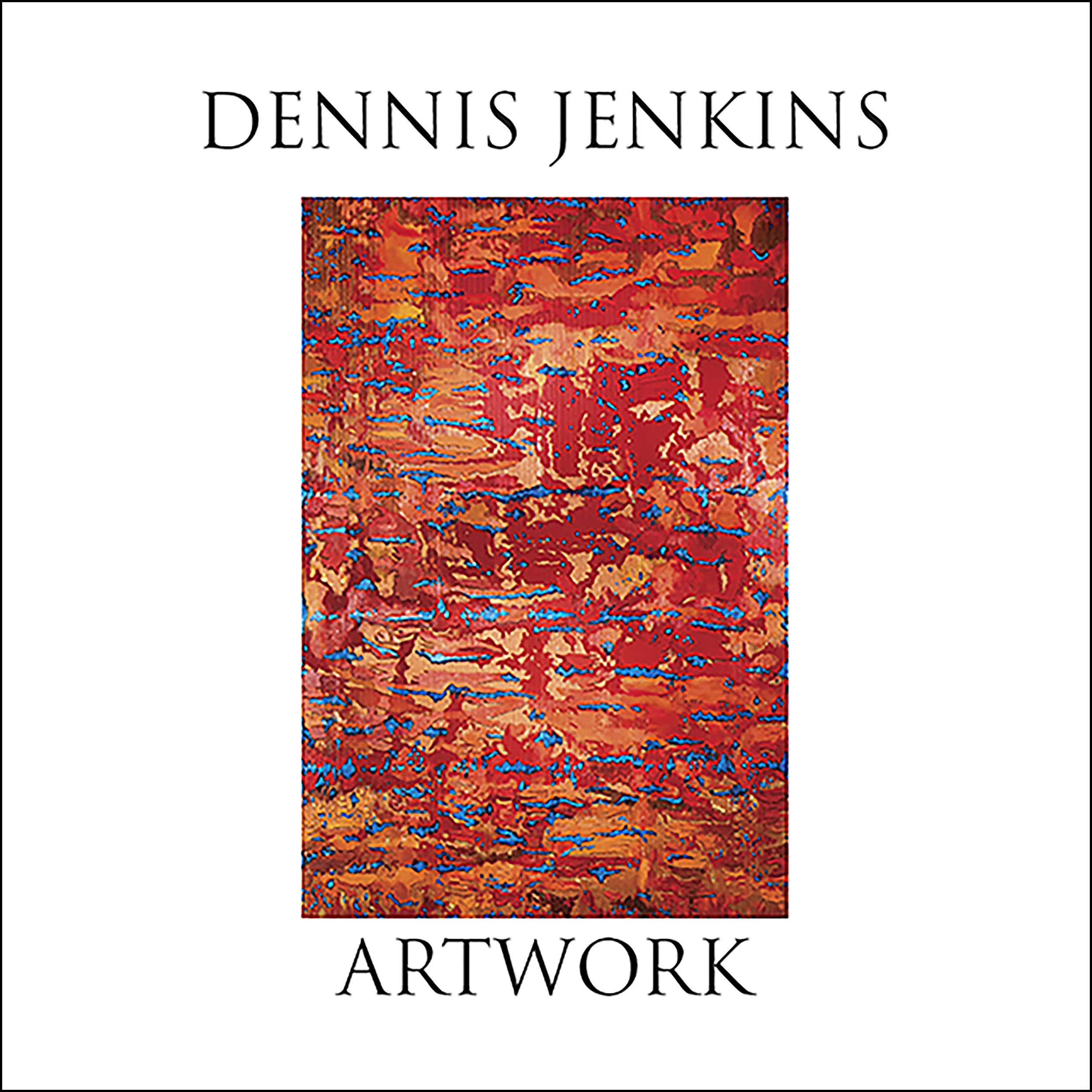 Cover of photographer Steven Brooke's book Dennis Jenkins Artwork