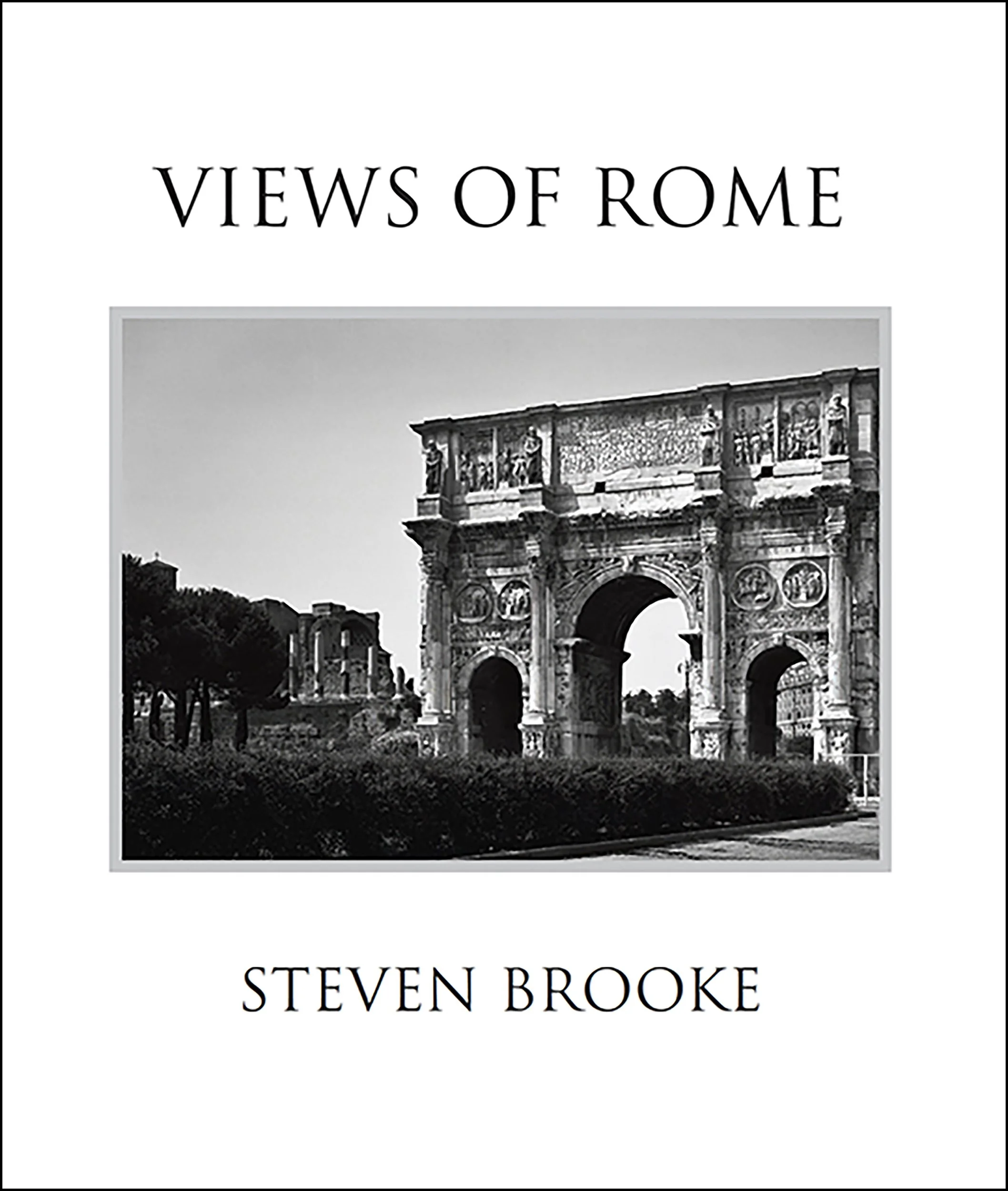 Cover of photographer Steven Brooke's book Views of Rome
