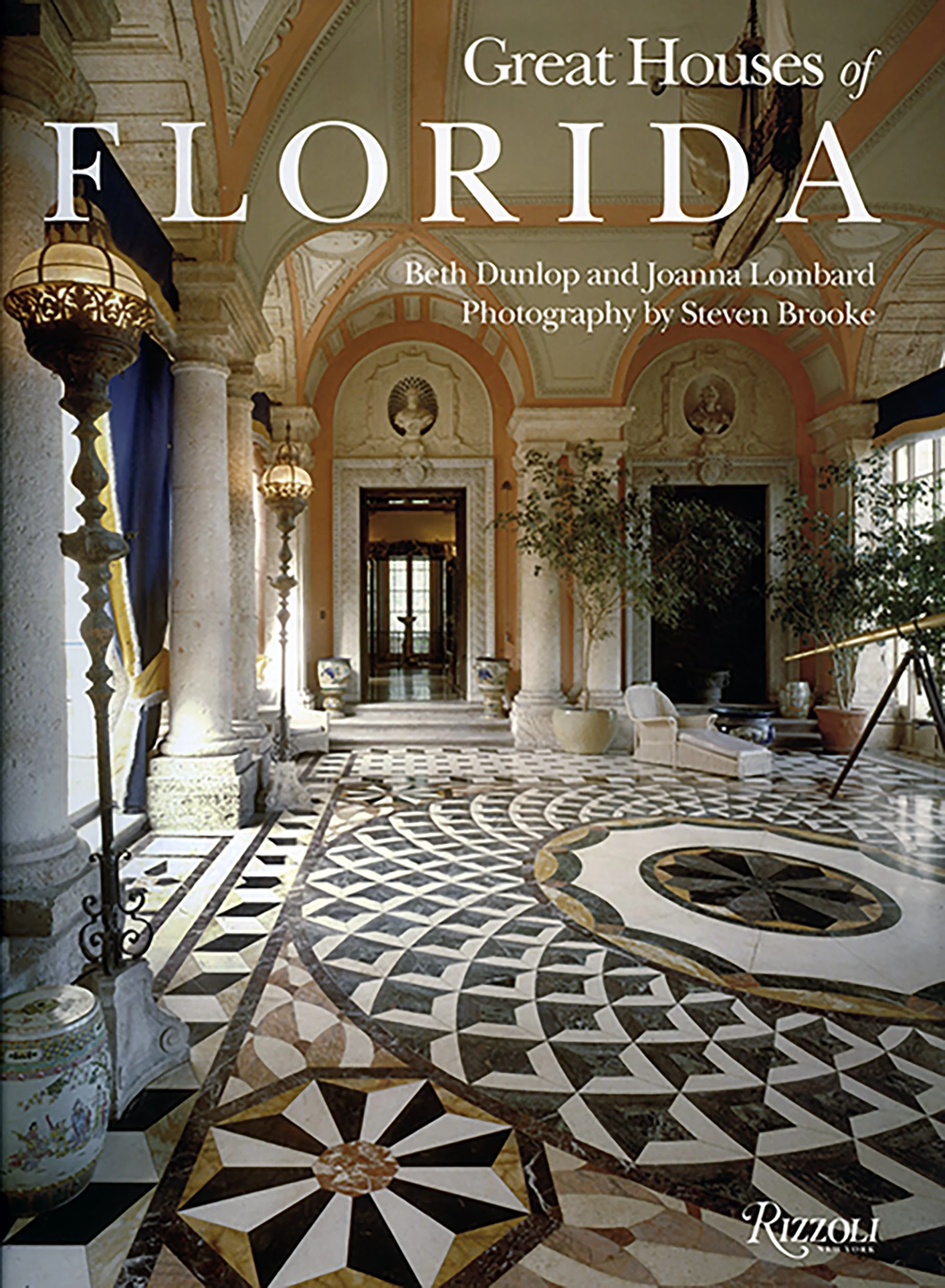 Book cover of Great Houses of Florida photography by Steven Brooke