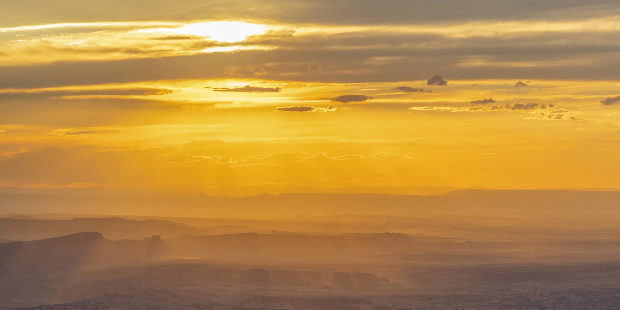 West from the La Sals