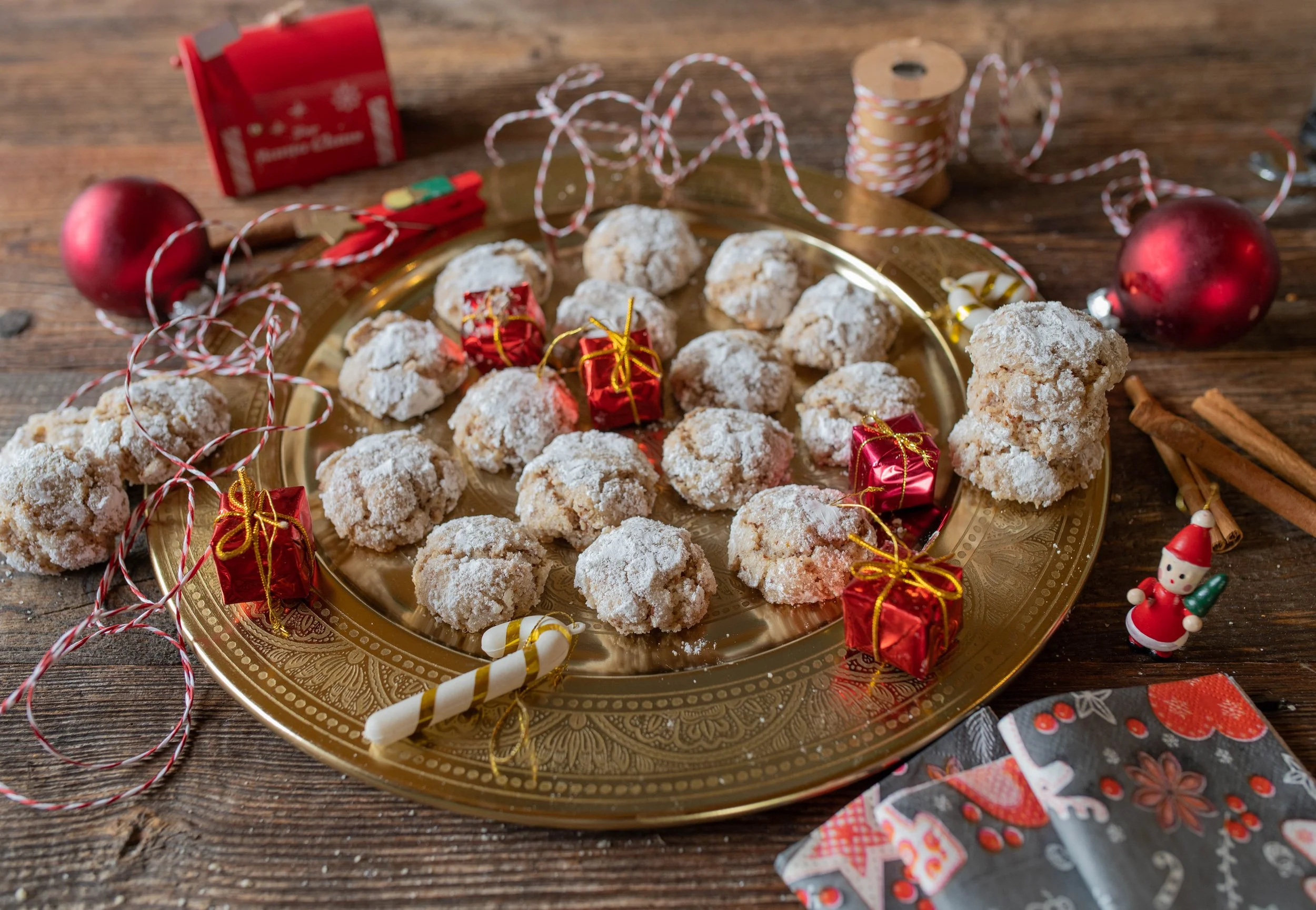 Wundervolle, italienische Weihnachtsplätzchen