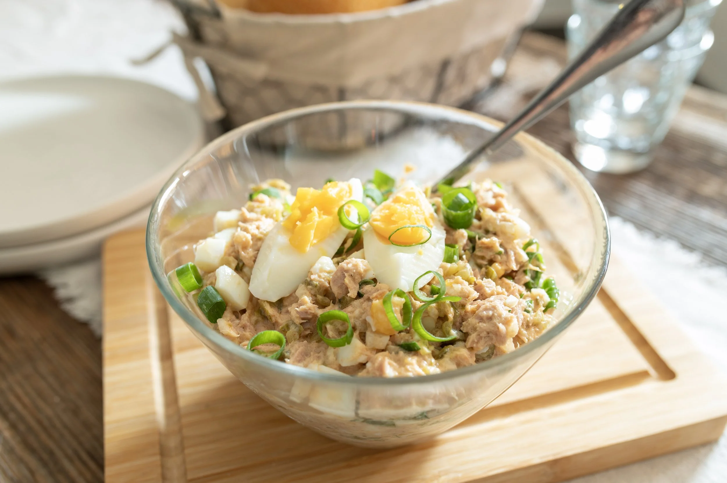 Klassischer Thunfischsalat – Cremig, schlotzig und wie von früher
