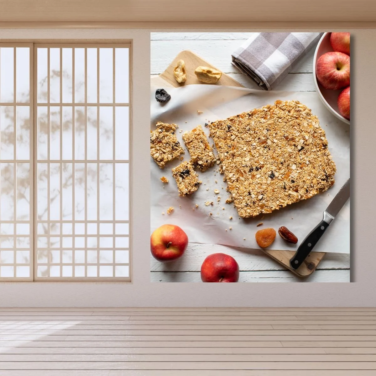 als Poster oder Tapete für spezialisierte Räume wie Ernährungsberatungen und Fitness-Bereiche. mehr zu der Geschichte dieser Bilder und zum Kauf weiter unten.