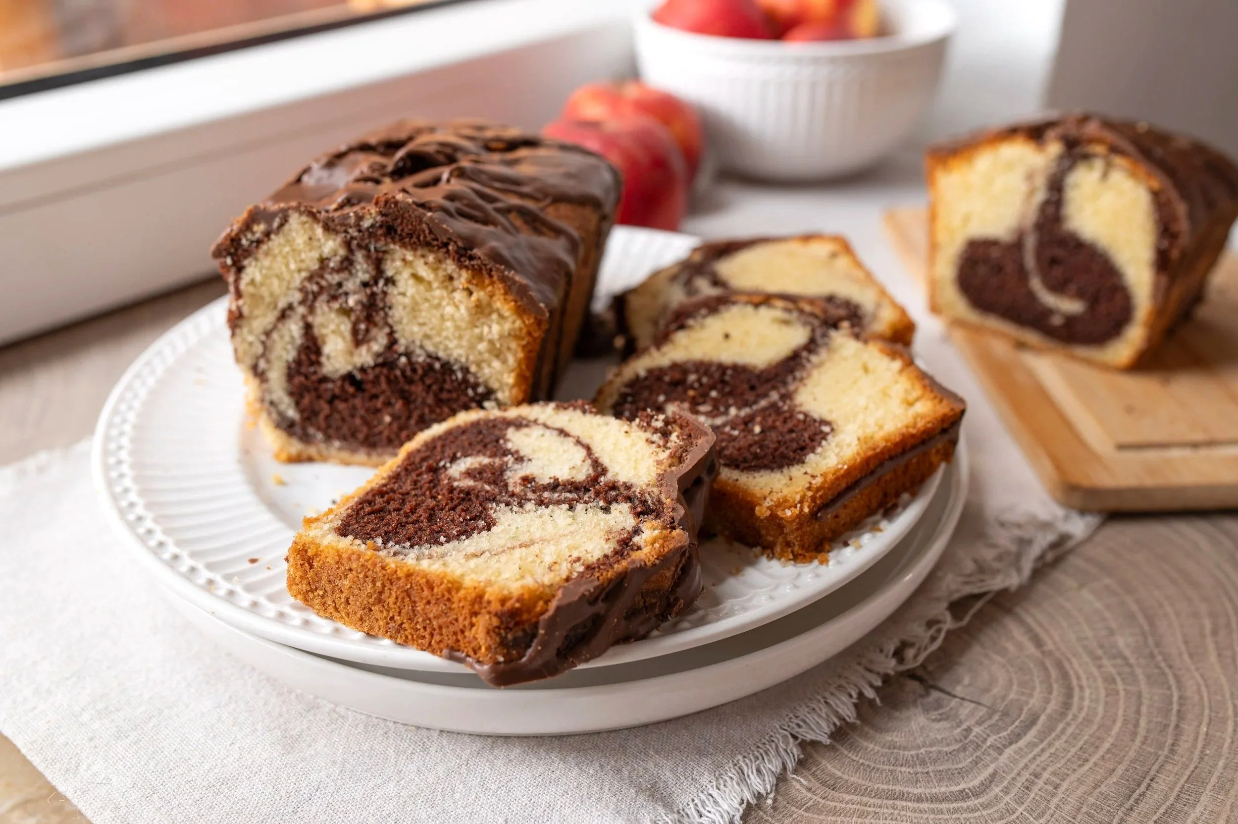 Omas Marmorkuchen Rezept aus der Kastenform