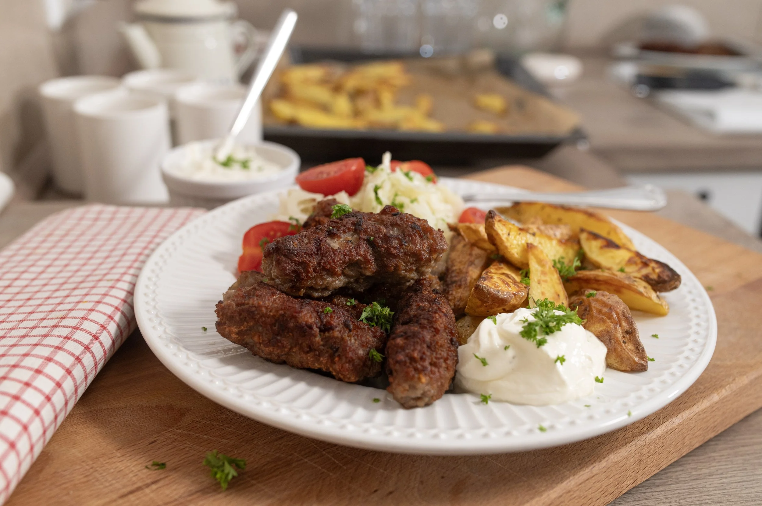 Cevapcici nach kroatischer Art