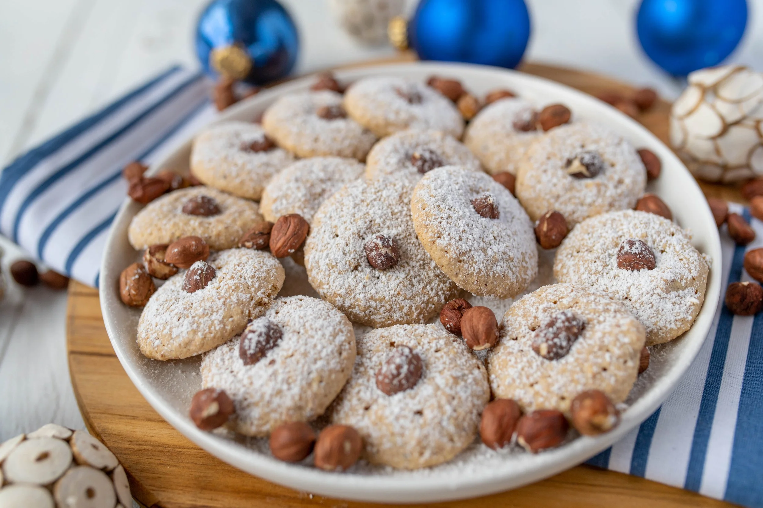 Omas Haselnuss Plätzchen für Weihnachten
