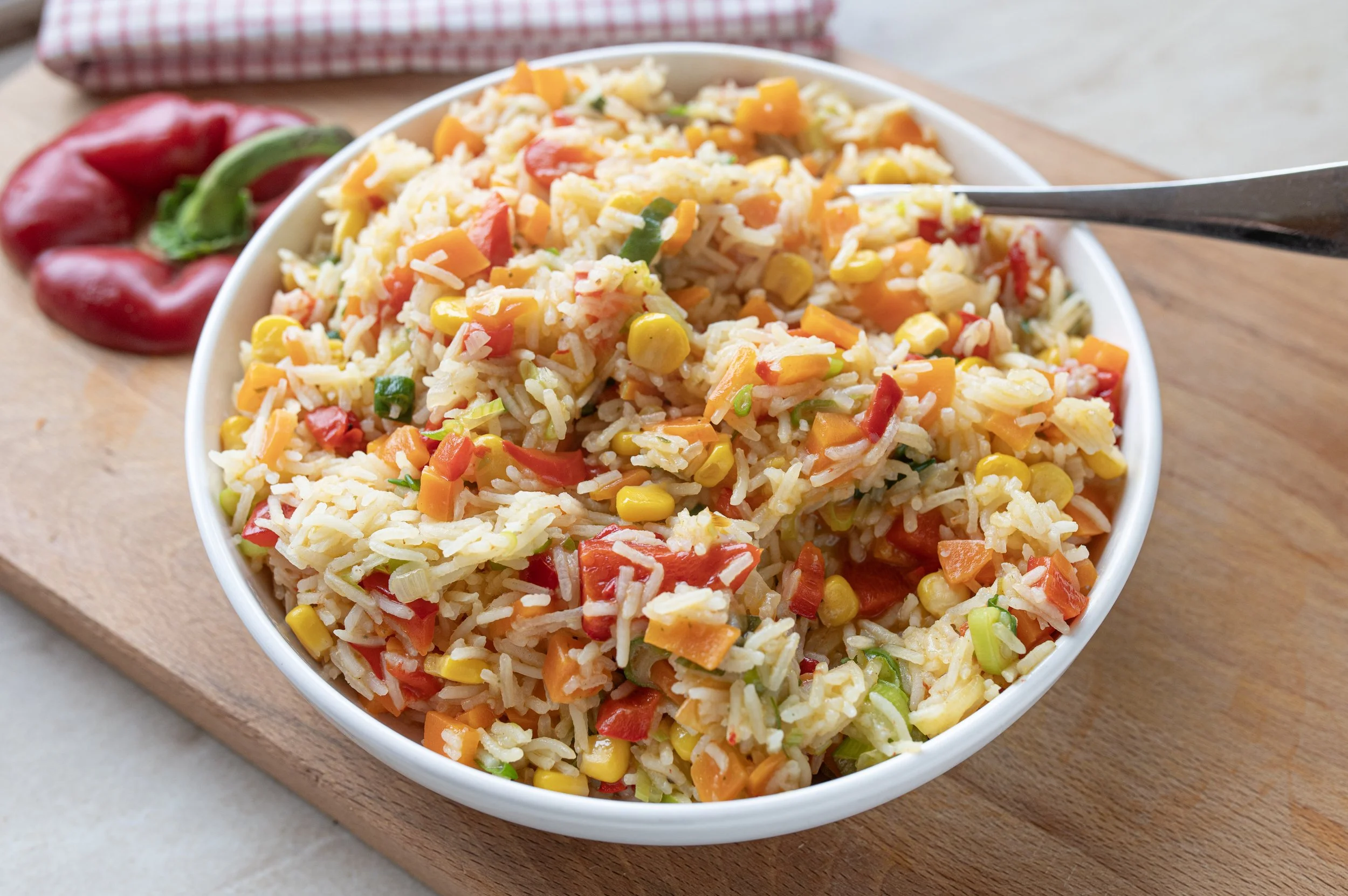 One Pot Gemüsereis – Schnelle und gesunde Beilage zum Mittag- oder Abendessen