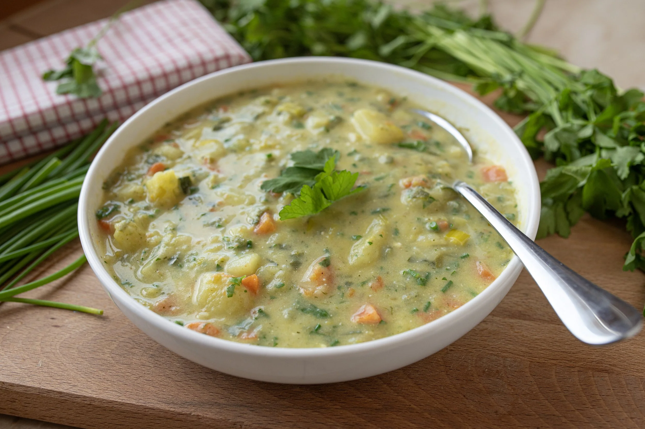 Omas Frühlingssuppe: Cremig, bodenständig und ein echtes Wohlfühl-Rezept