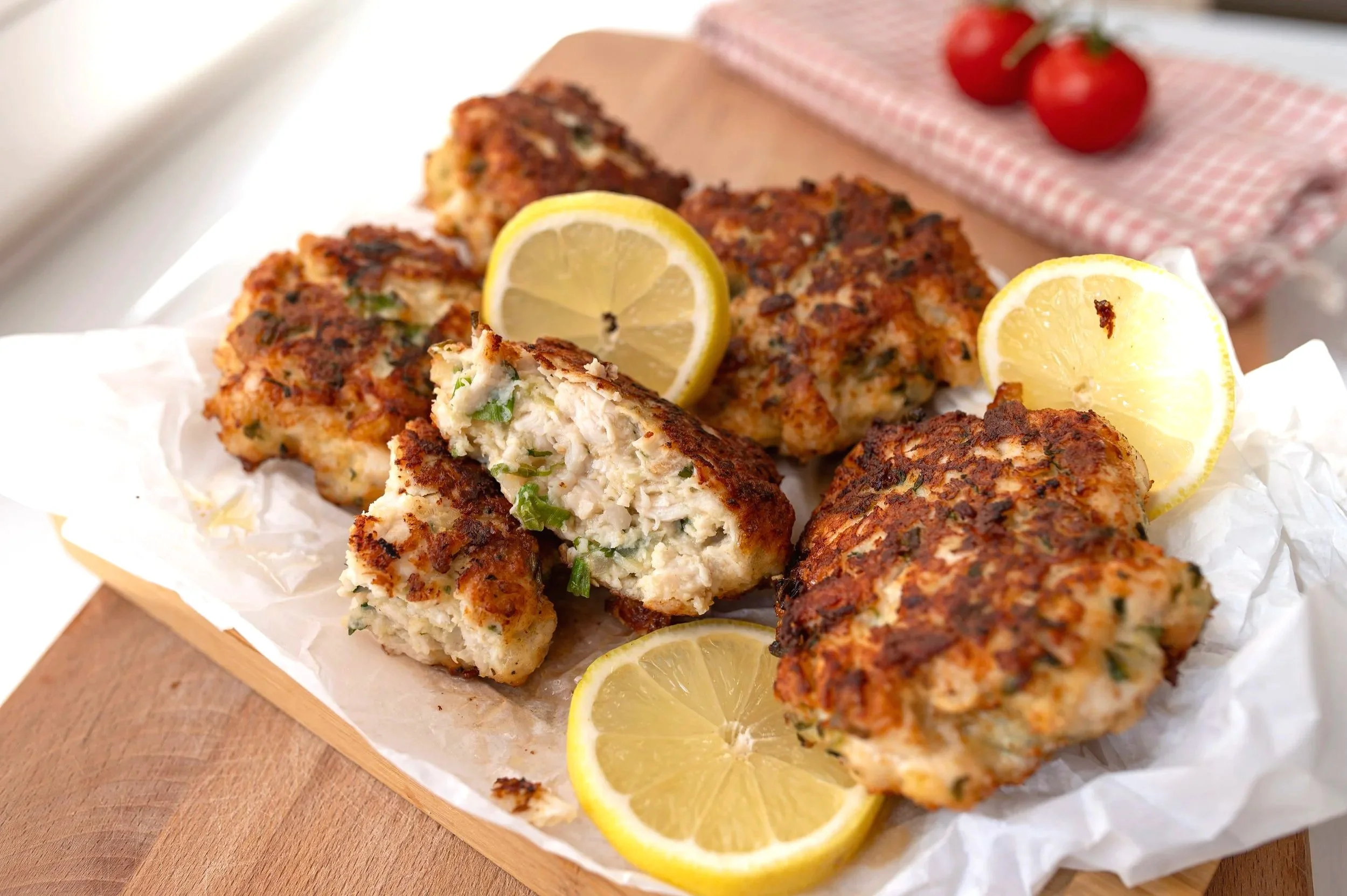 Saftige Hähnchen Frikadellen