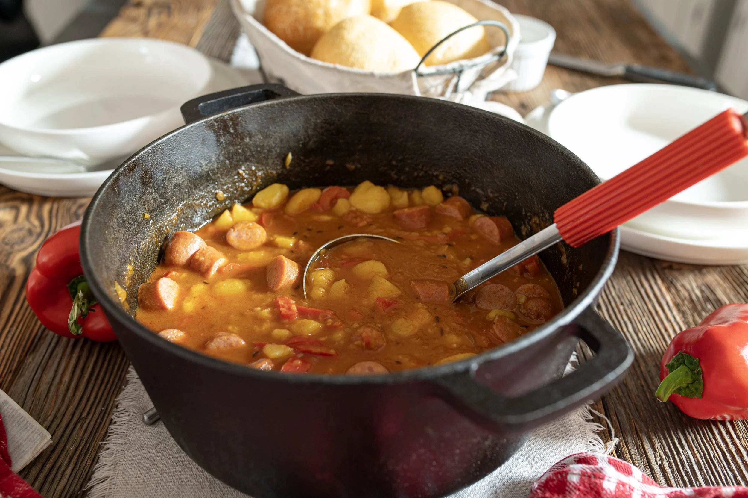 Kartoffelgulasch ungarische Art – Deftig, sämig und wie von früher