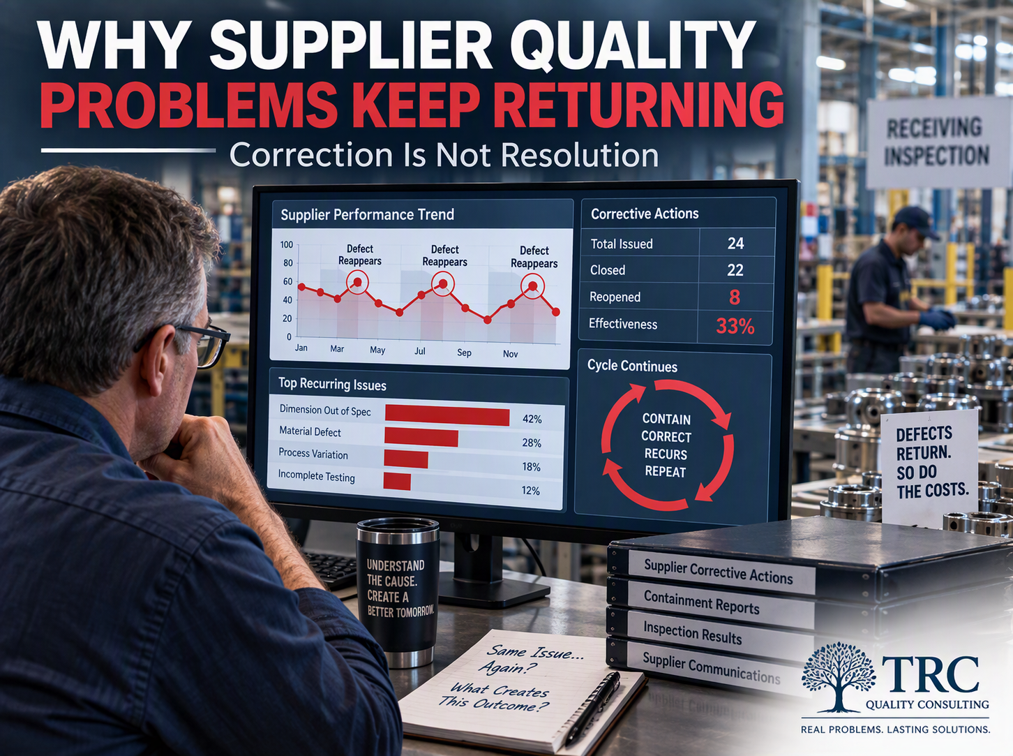 Why Supplier Quality Problems Keep Returning